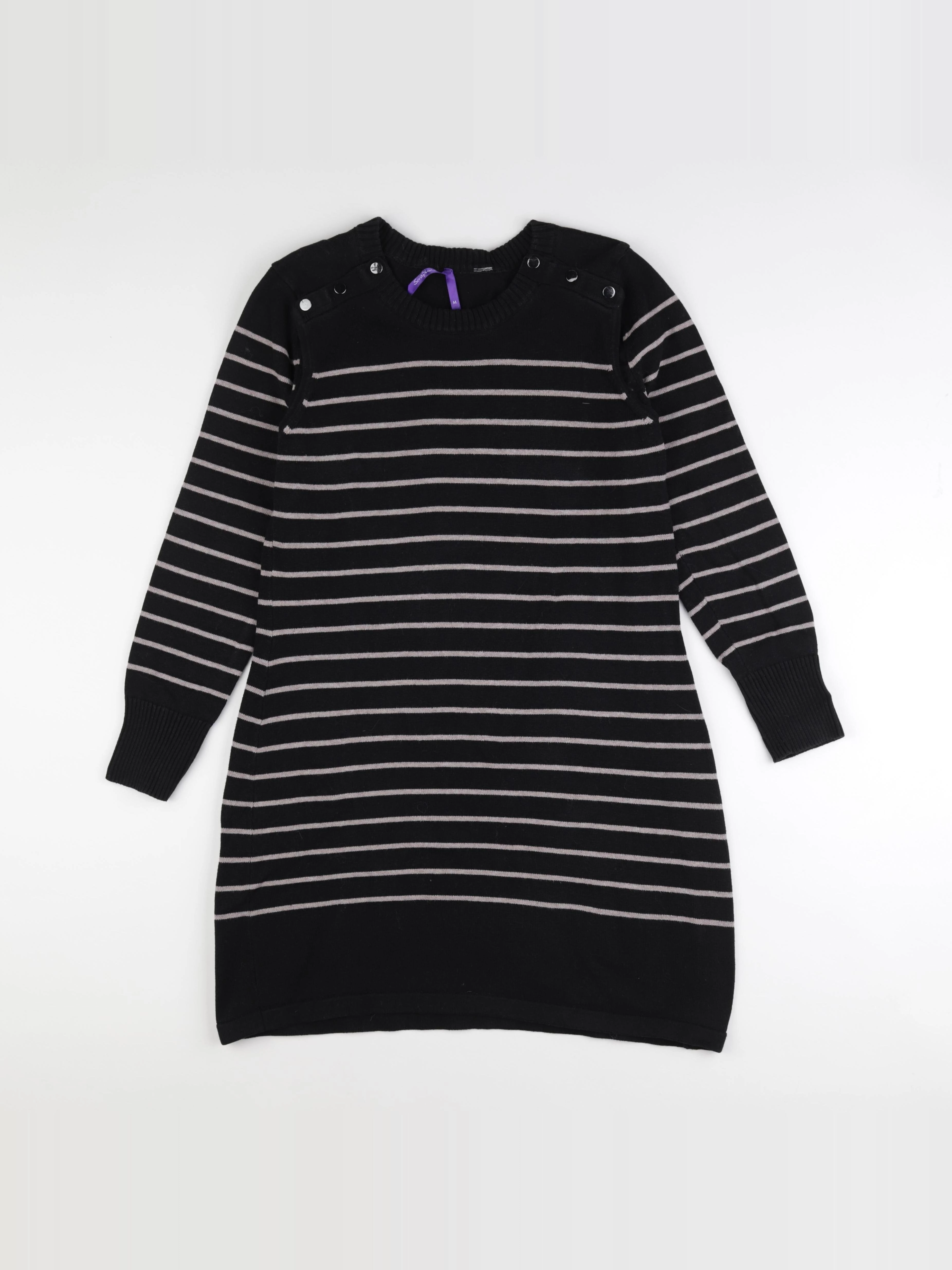 Seraphine - robe allaitement, grossesse noir - m