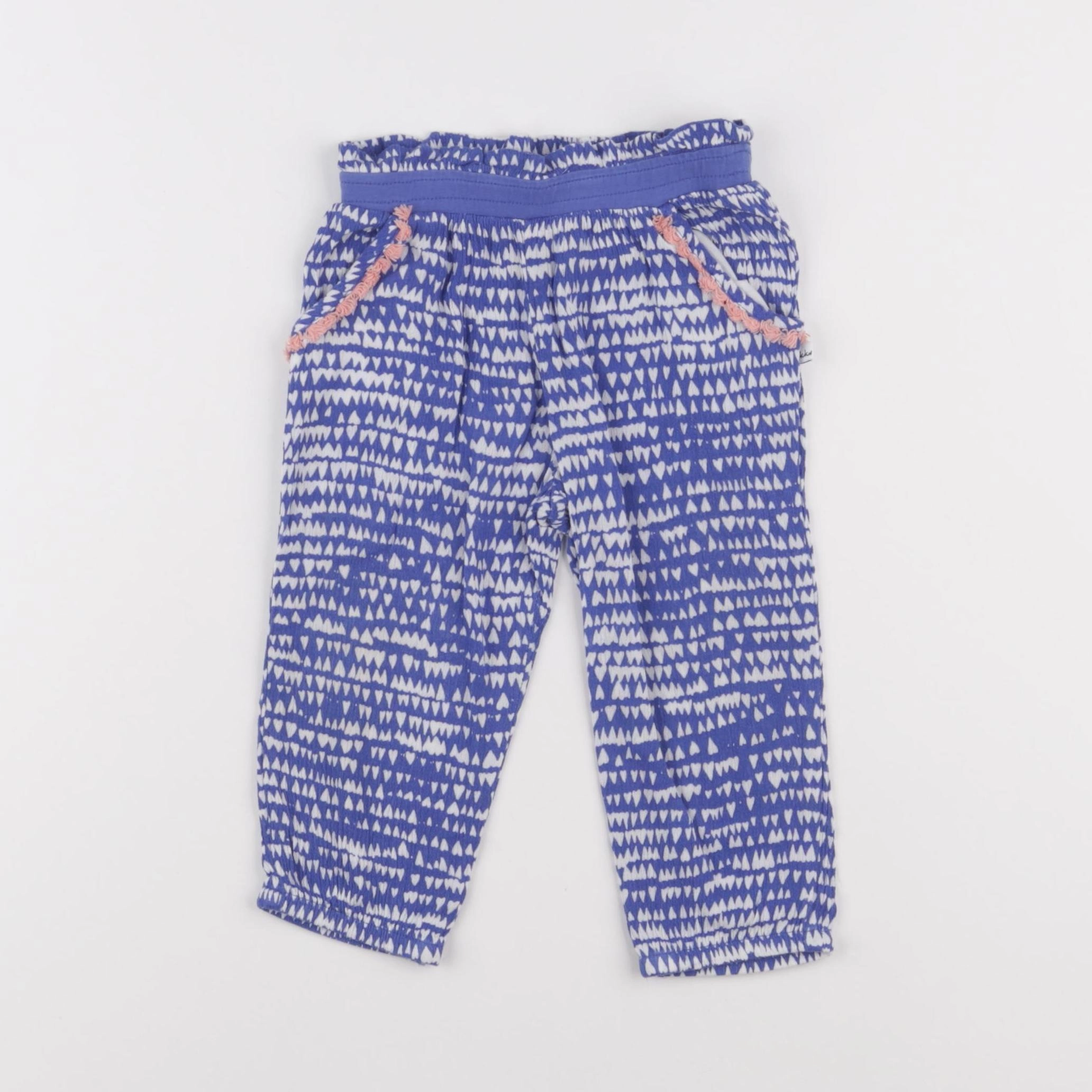 IKKS - sarouel bleu - 18 mois