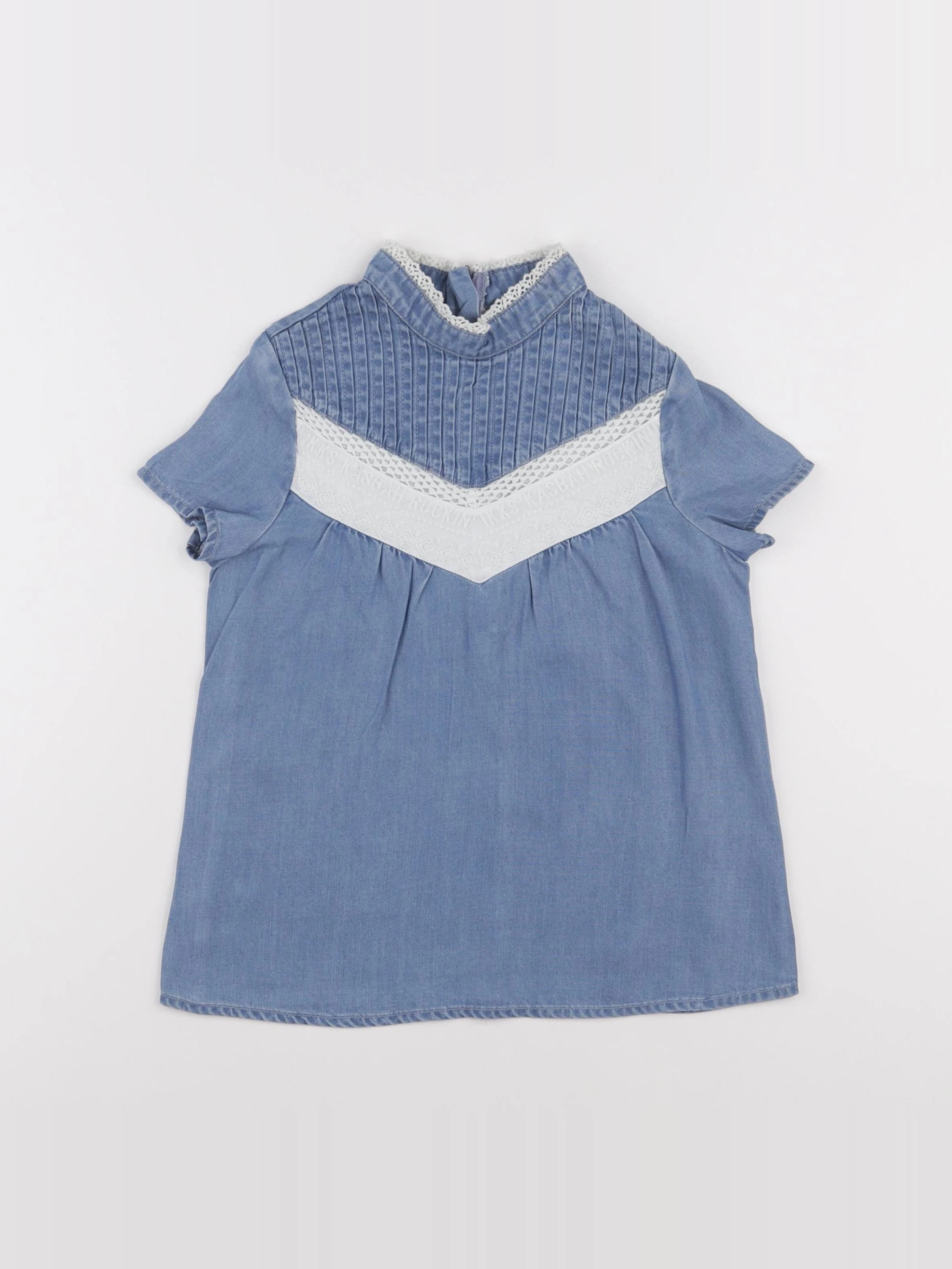 IKKS - robe bleu - 5 ans
