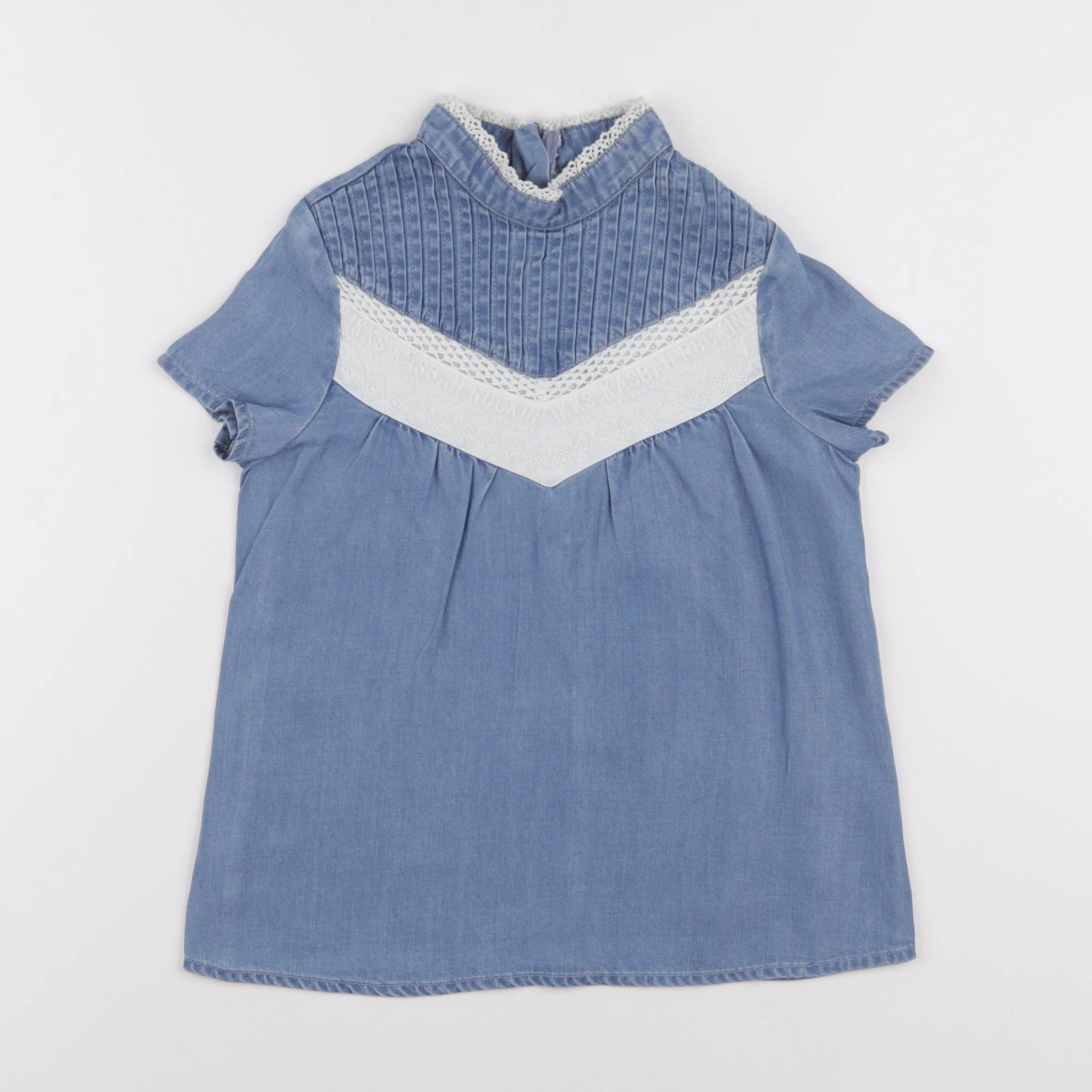 IKKS - robe bleu - 5 ans