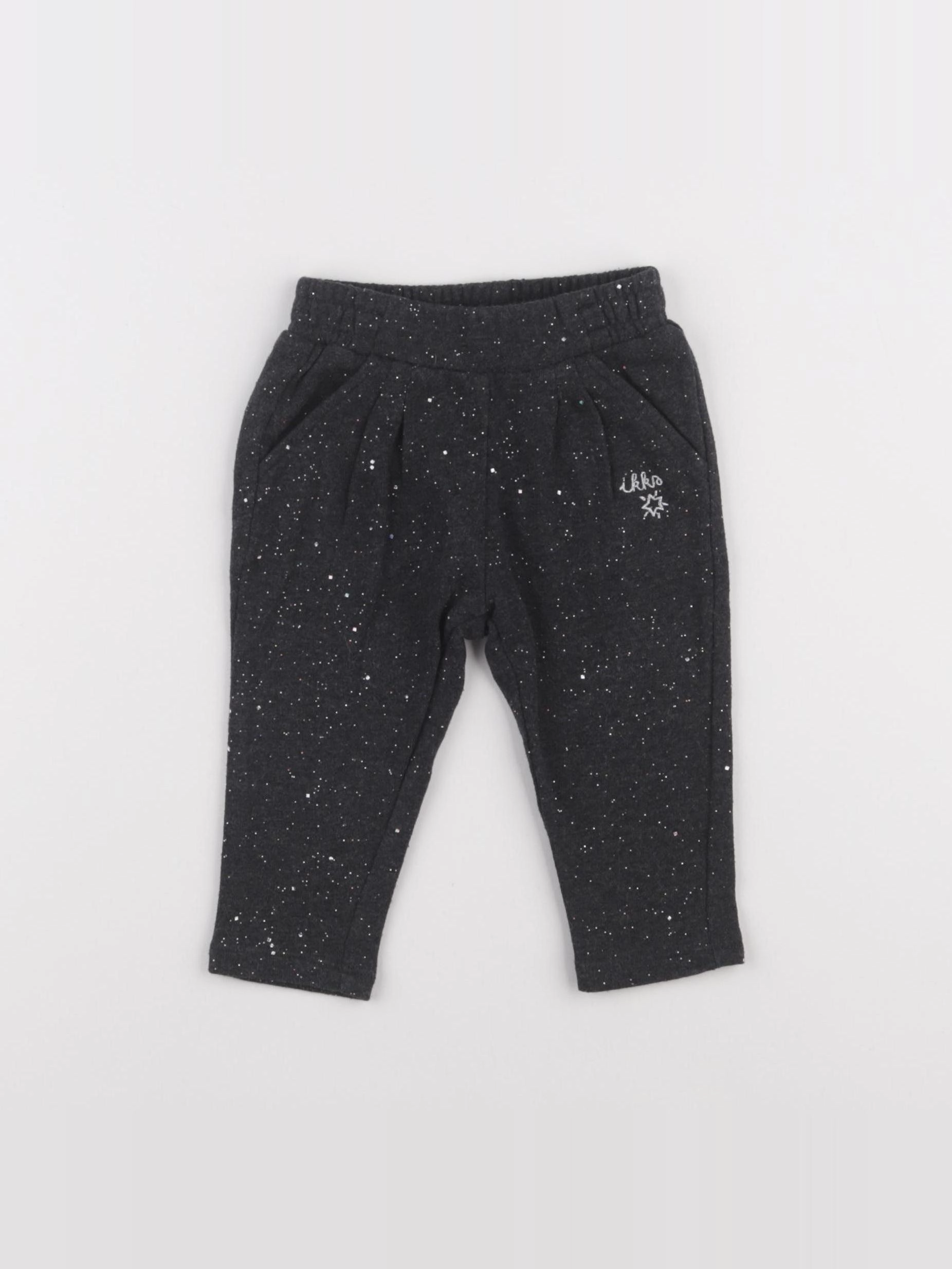 IKKS - jogging gris, argent - 3 mois
