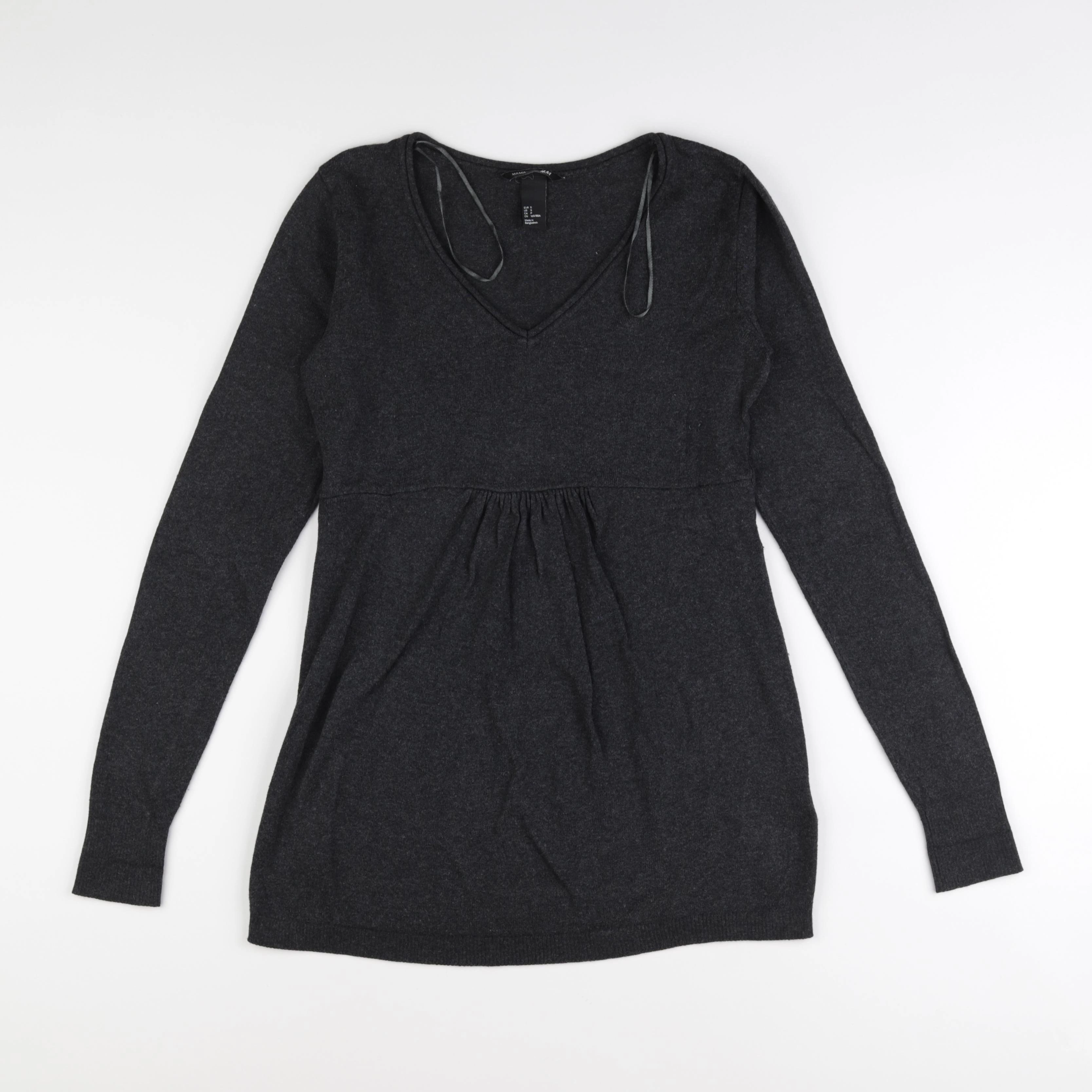 H&M - pull grossesse gris - s