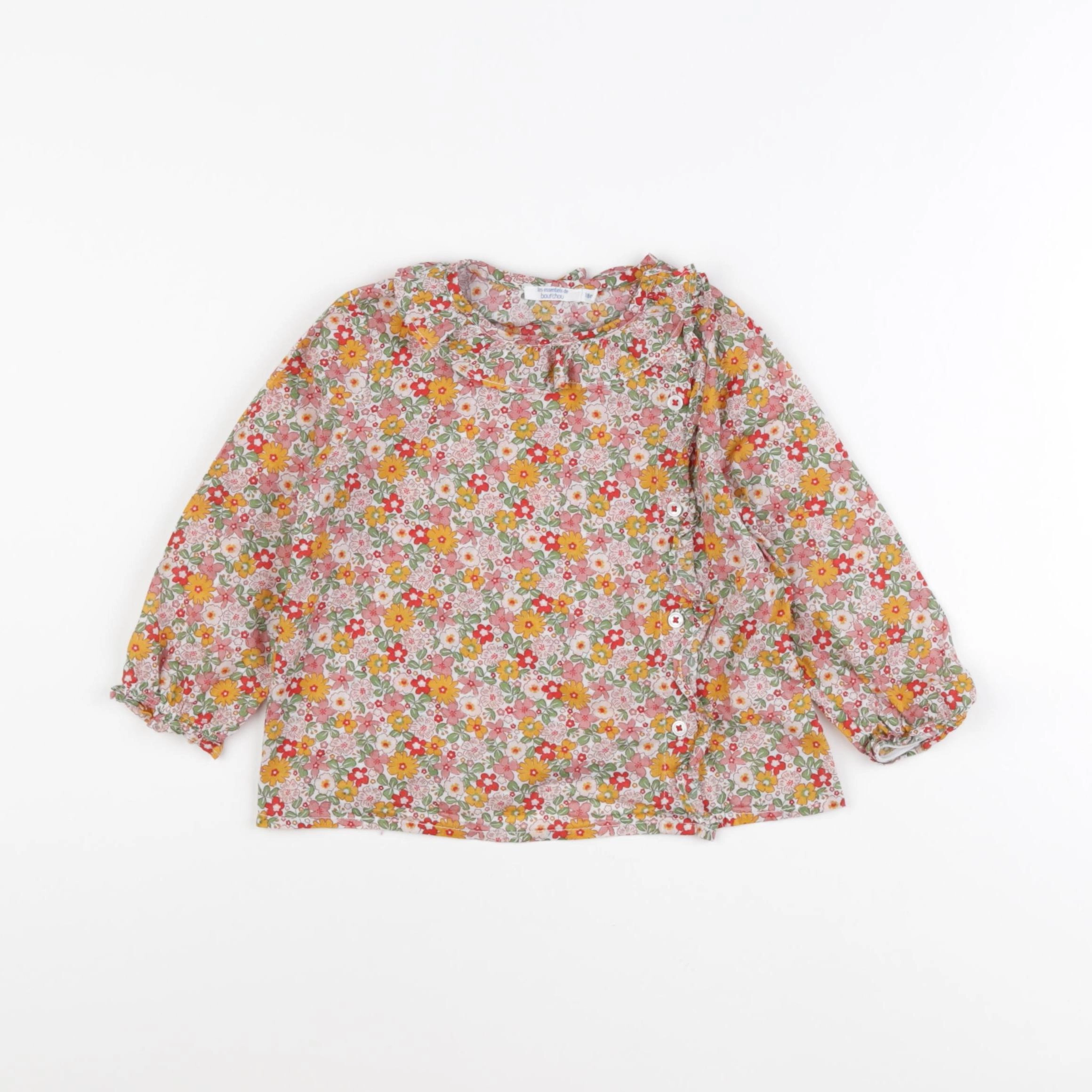 Boutchou - blouse multicolore - 18 mois