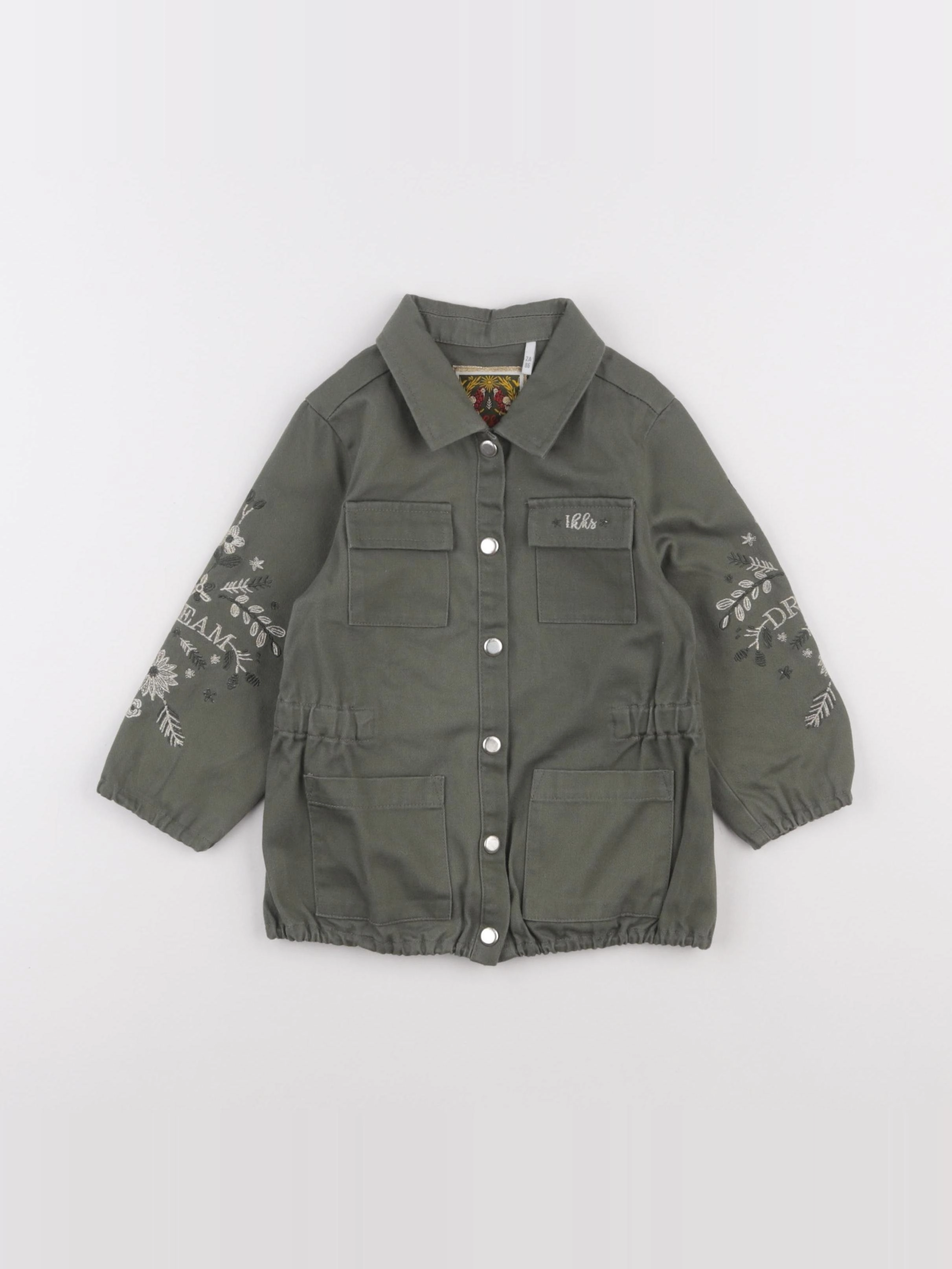 IKKS - veste vert - 2 ans