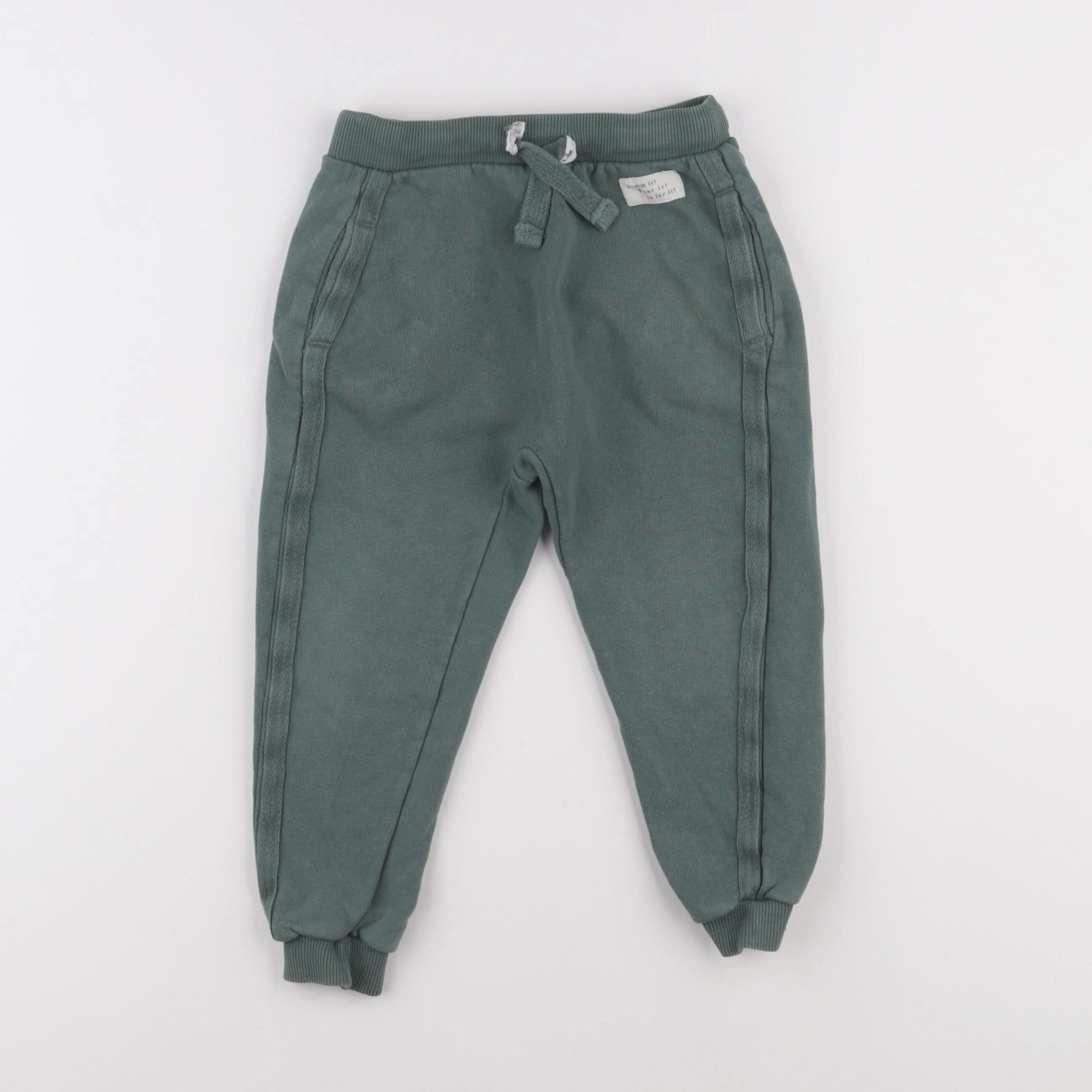Zara - jogging vert - 3/4 ans