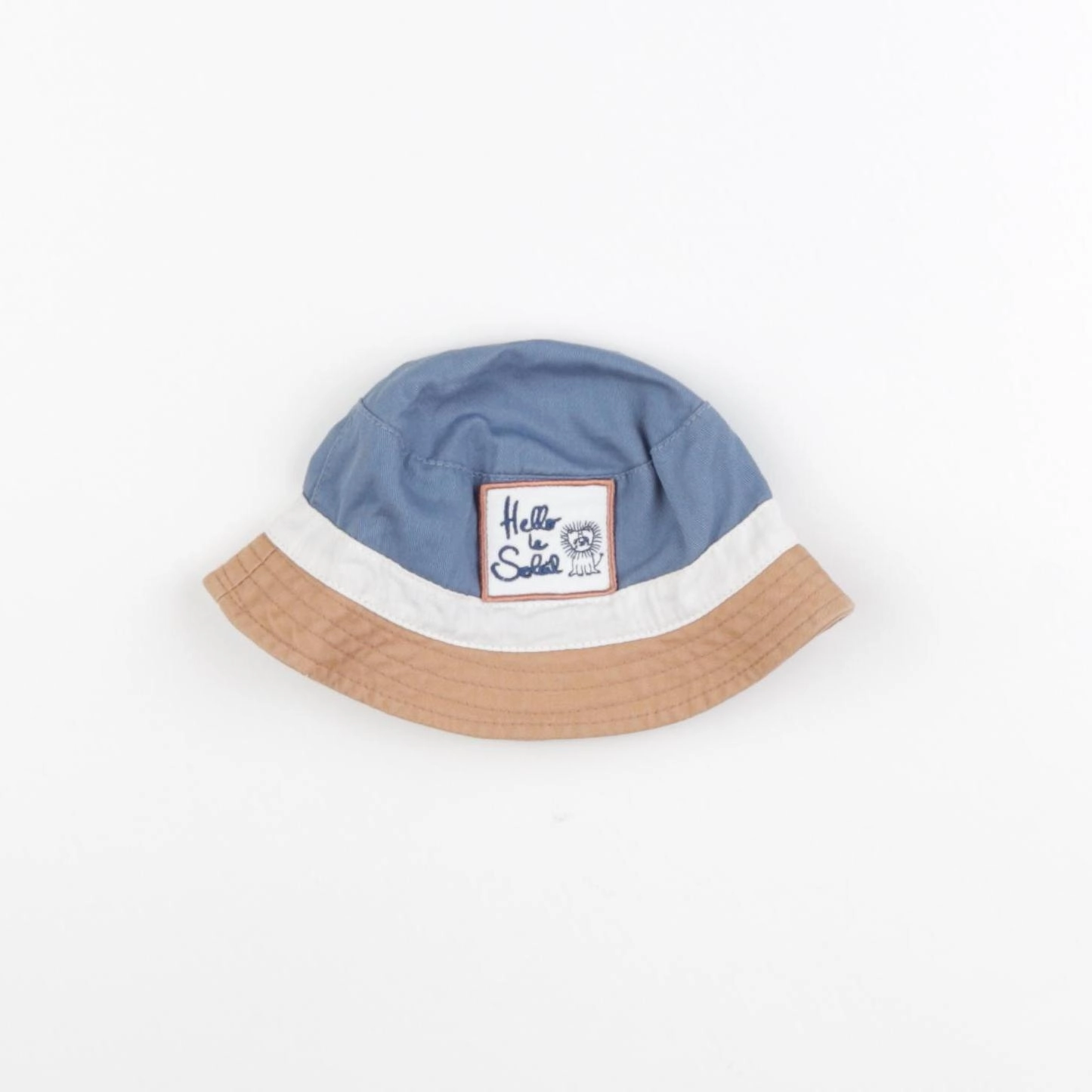 Vertbaudet - chapeau beige - 3/6 mois