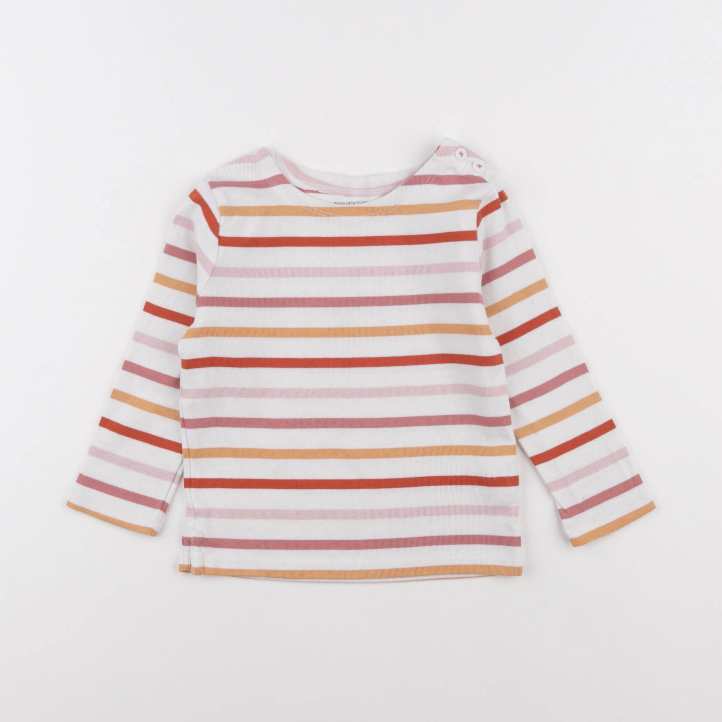 Boutchou - tee-shirt multicolore - 36 mois
