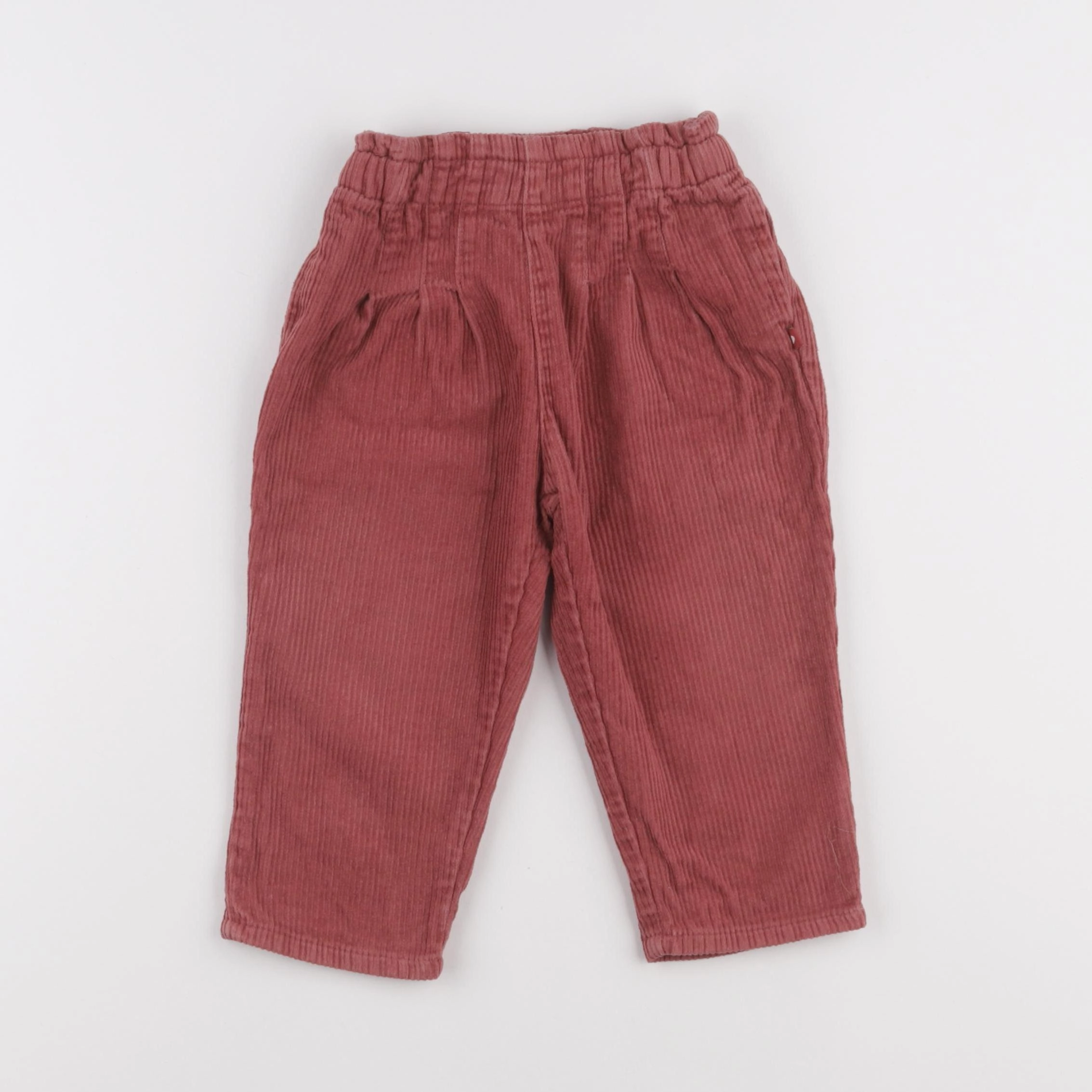 Boutchou - pantalon rouge - 18 mois