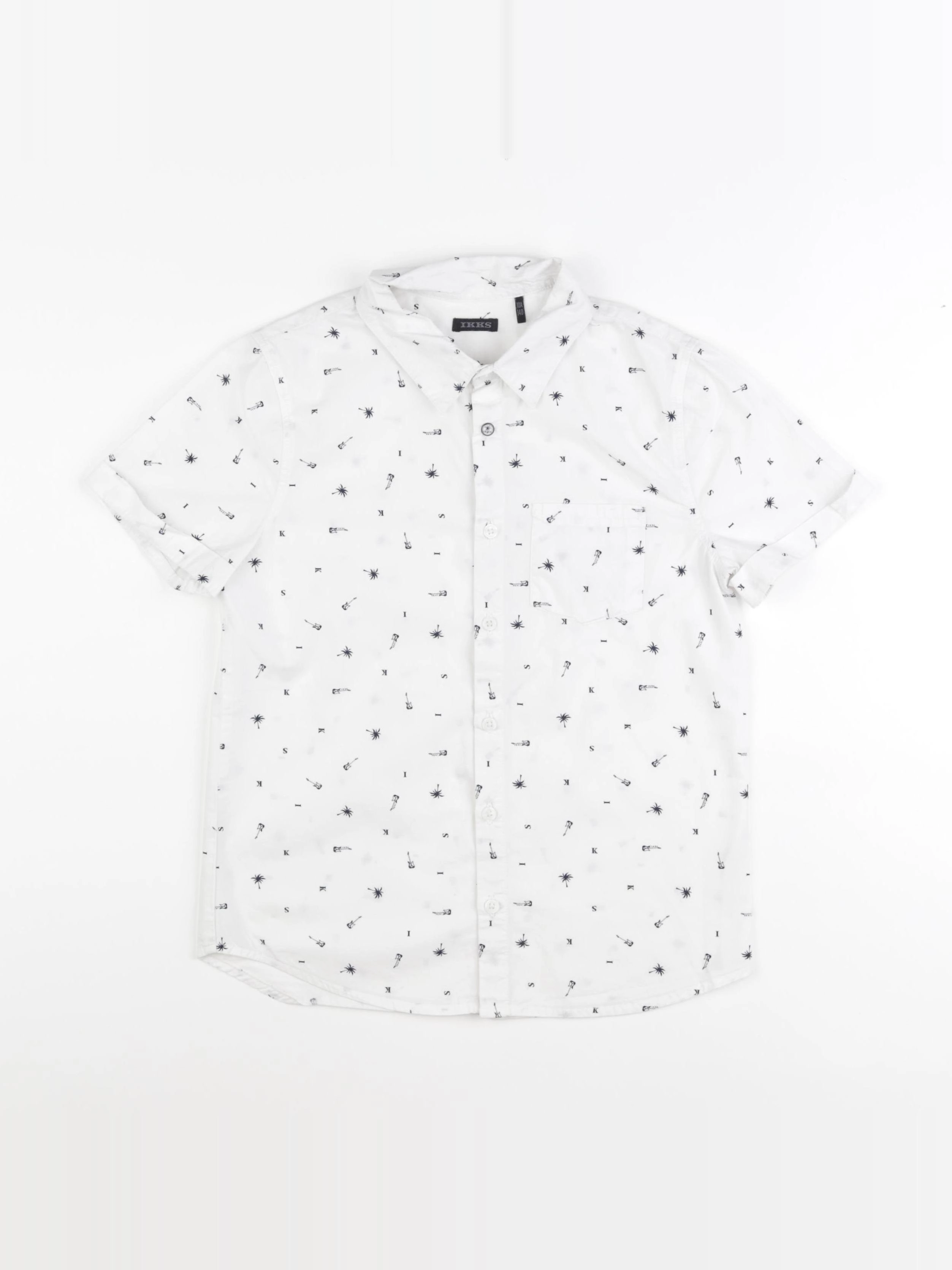 IKKS - chemise blanc - 10 ans