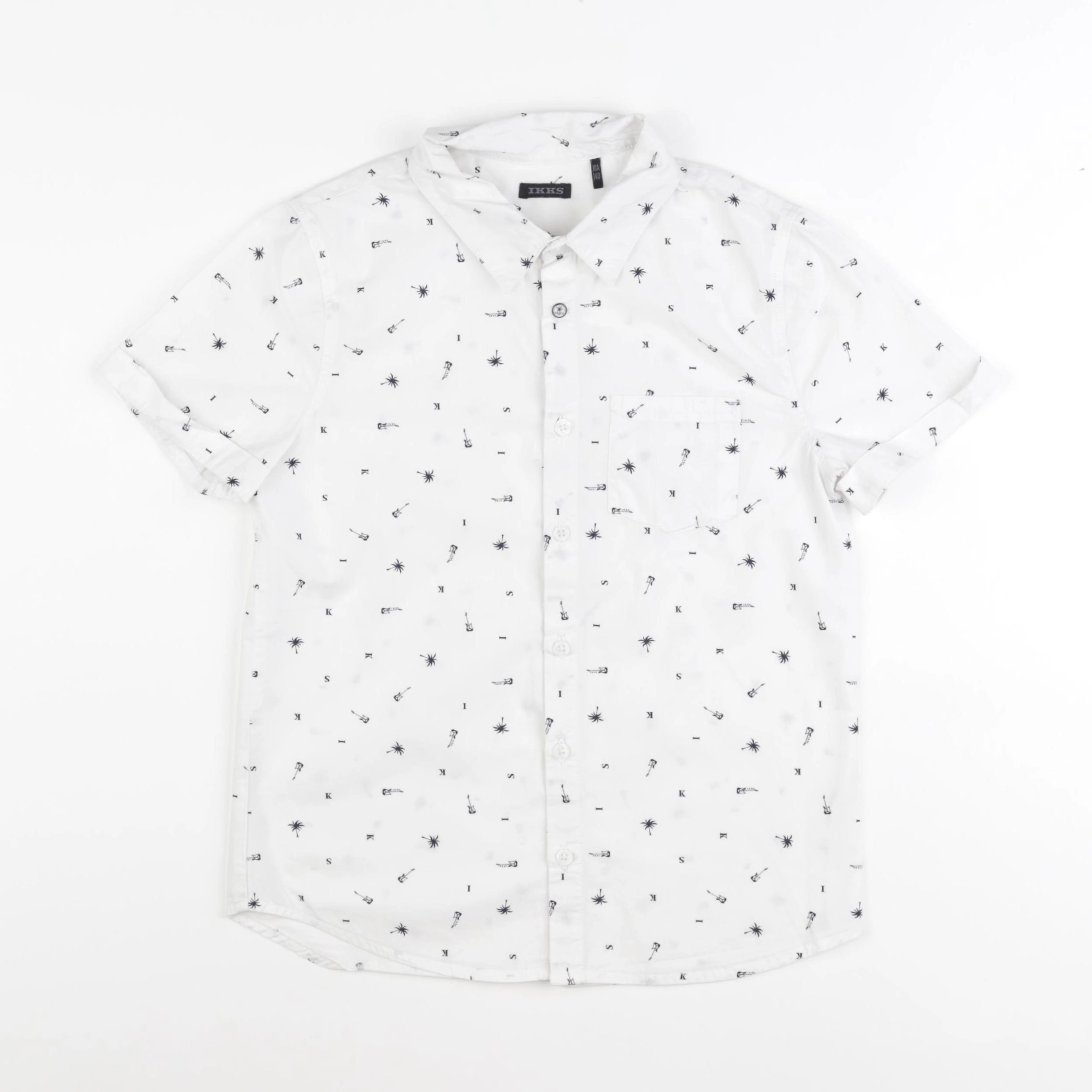 IKKS - chemise blanc - 10 ans