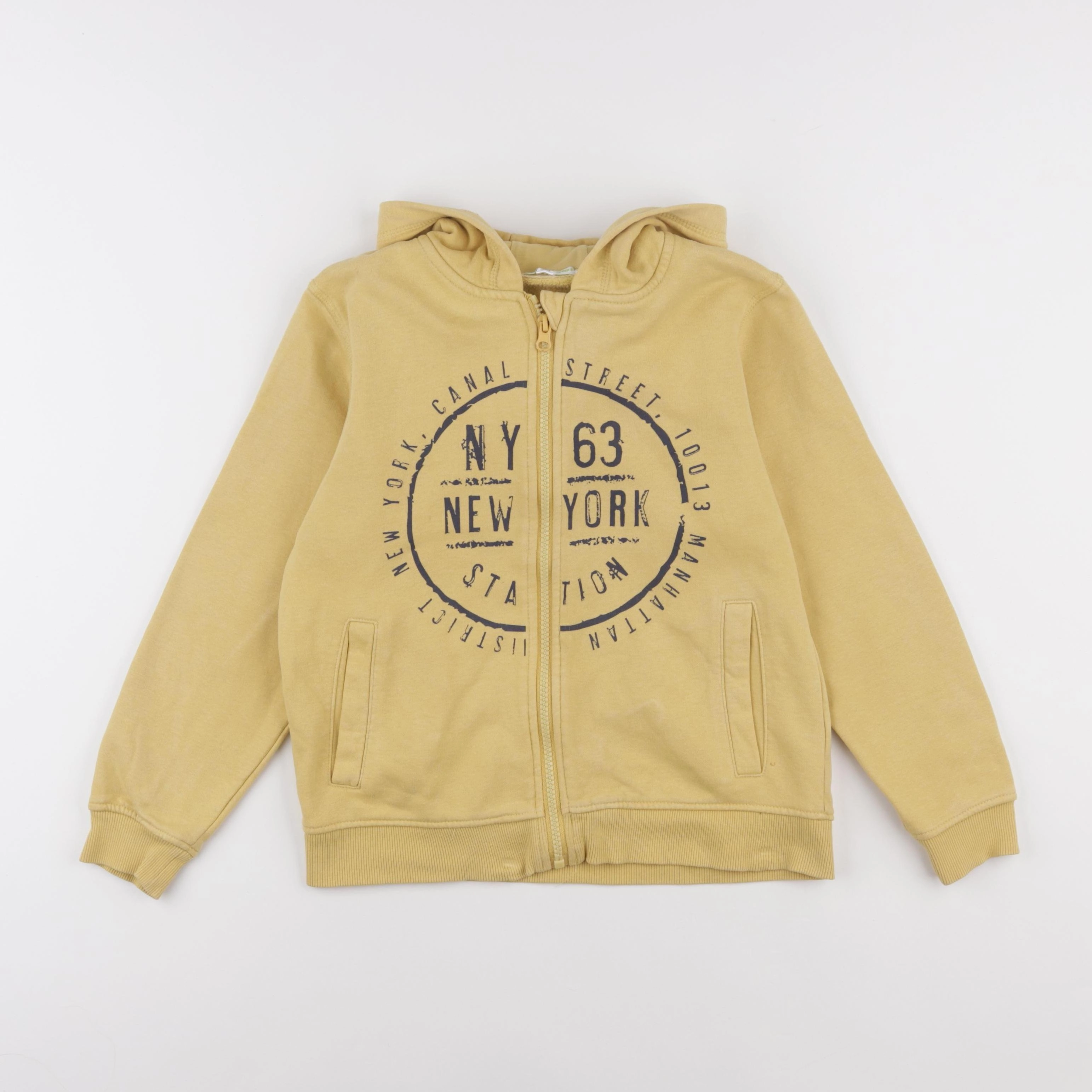 Vertbaudet - cape jaune - 9/10 ans