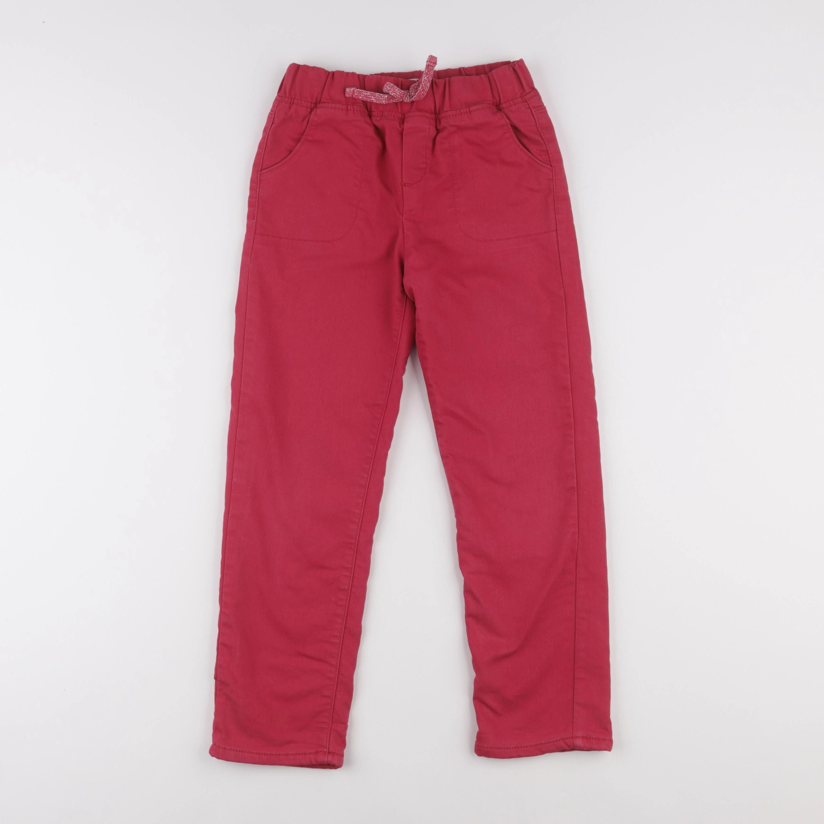 Vertbaudet - jean rouge - 9 ans