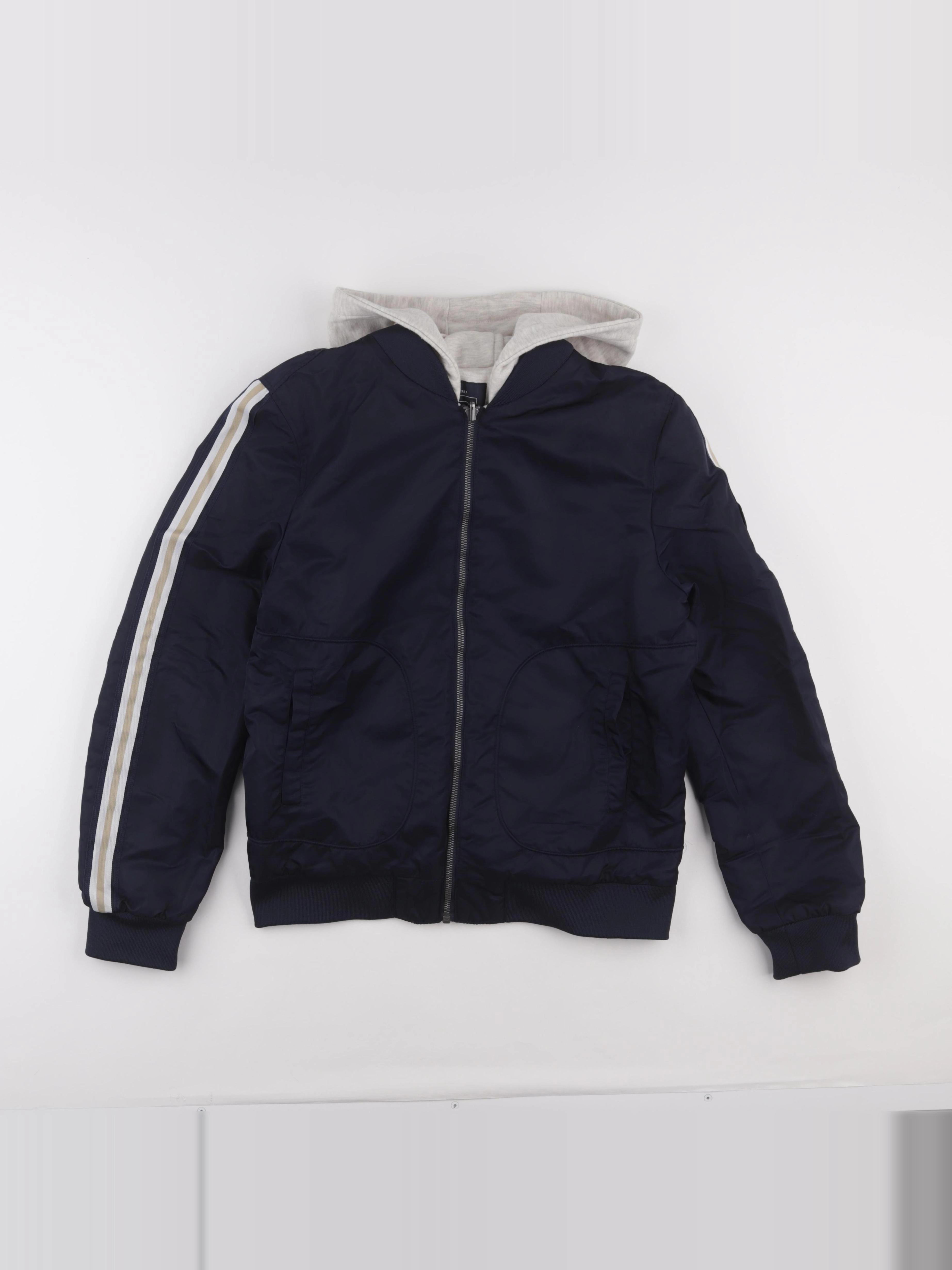 IKKS - doudoune réversible bleu - 14 ans