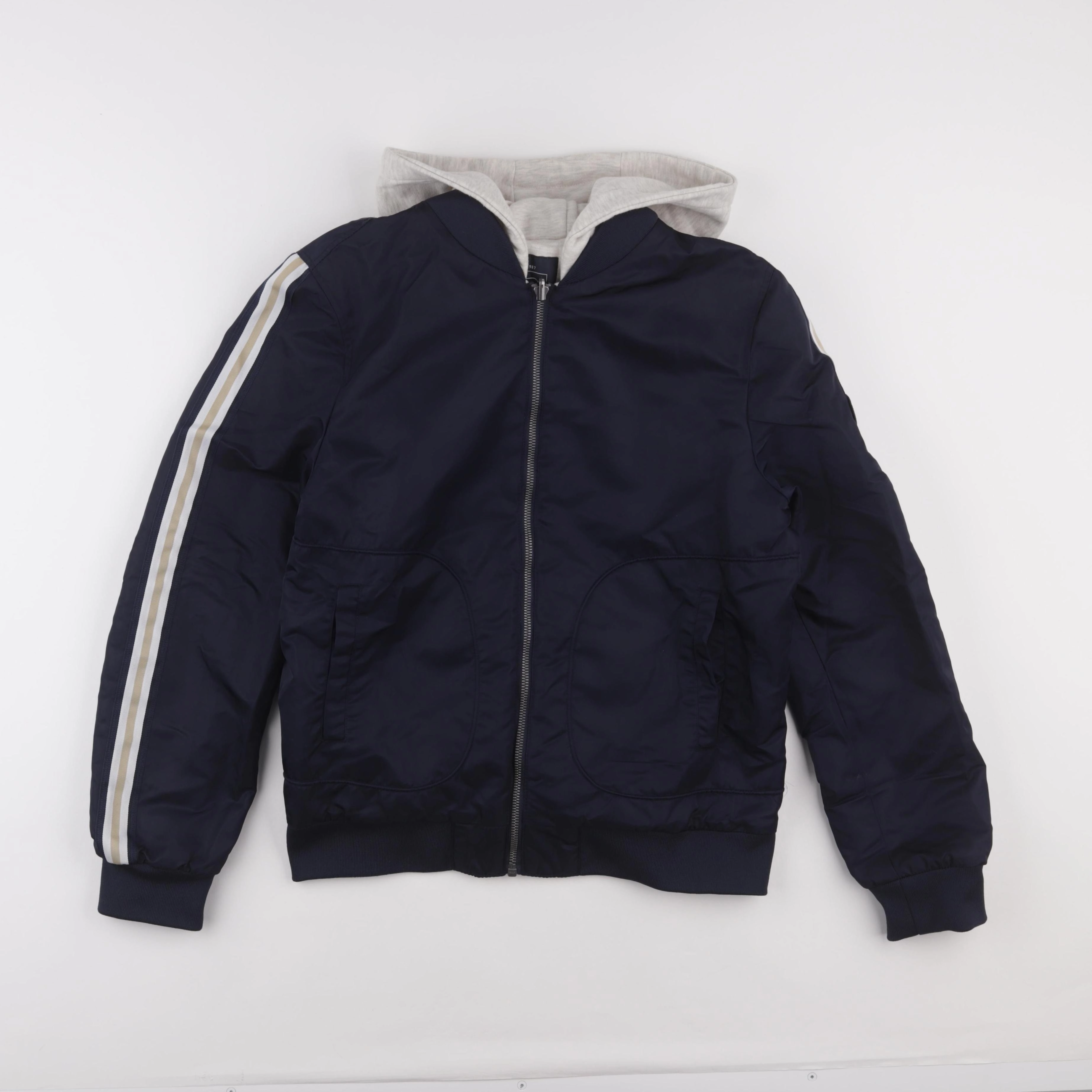 IKKS - doudoune réversible bleu - 14 ans