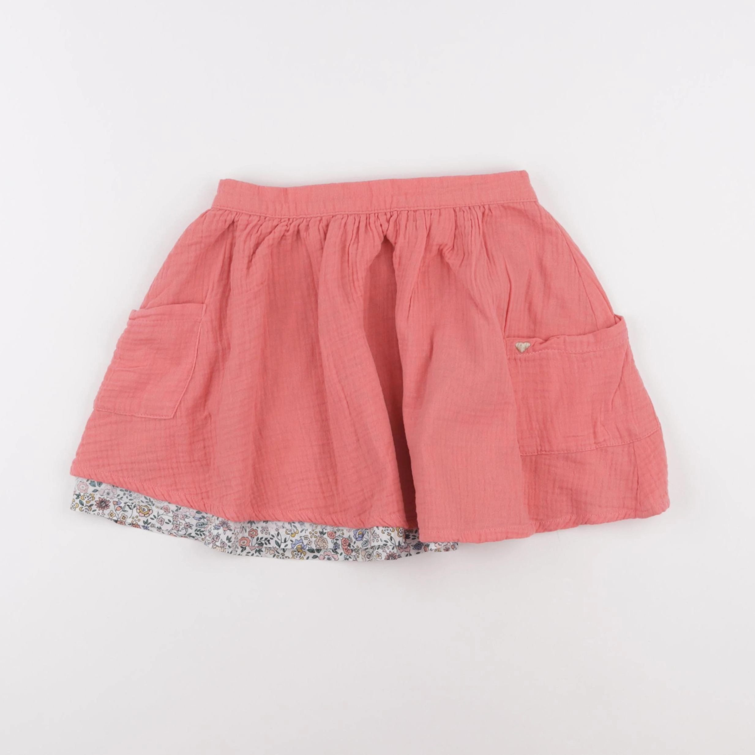 Vertbaudet - jupe rose - 9 ans