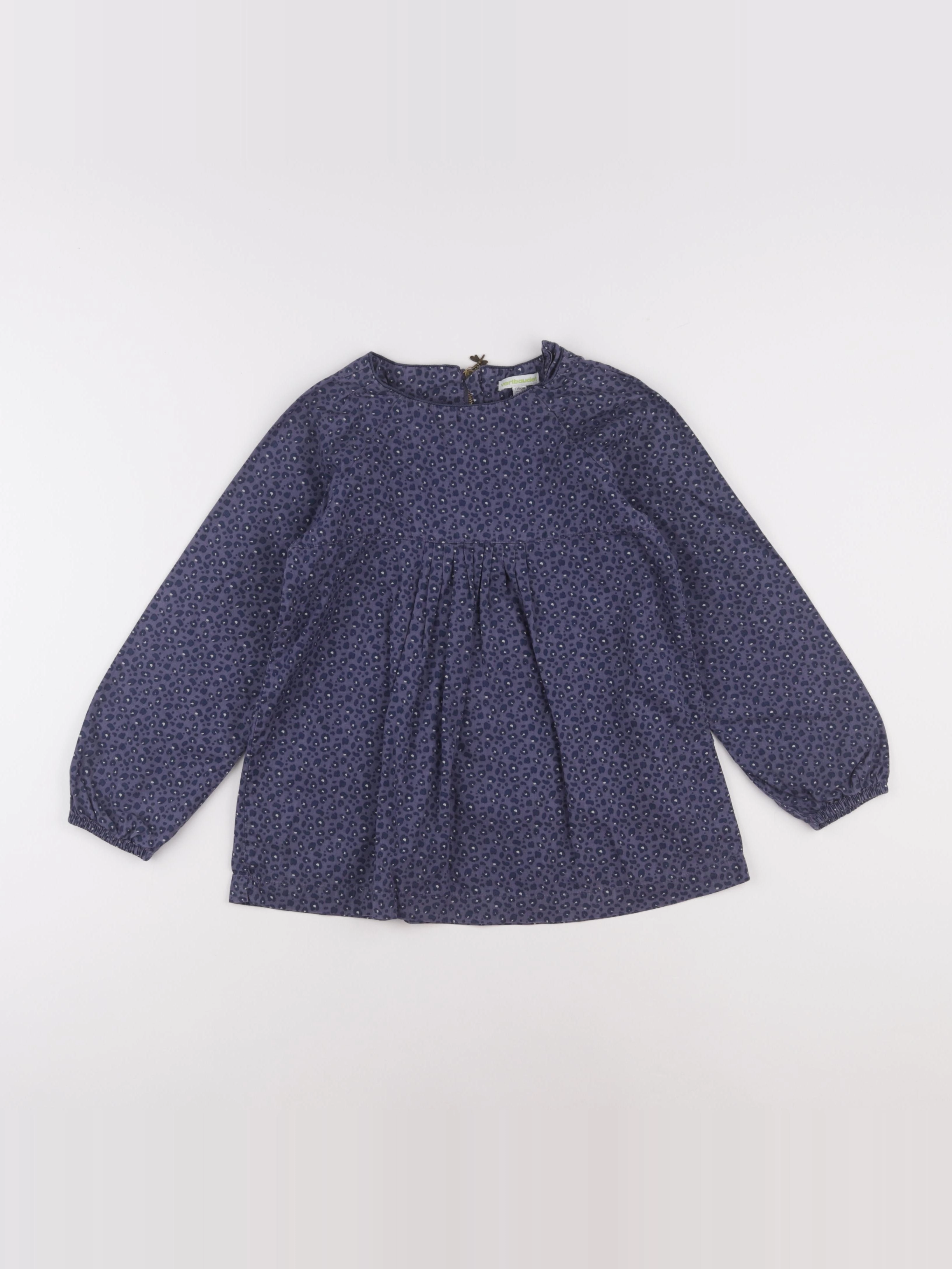 Vertbaudet - blouse violet - 8 ans
