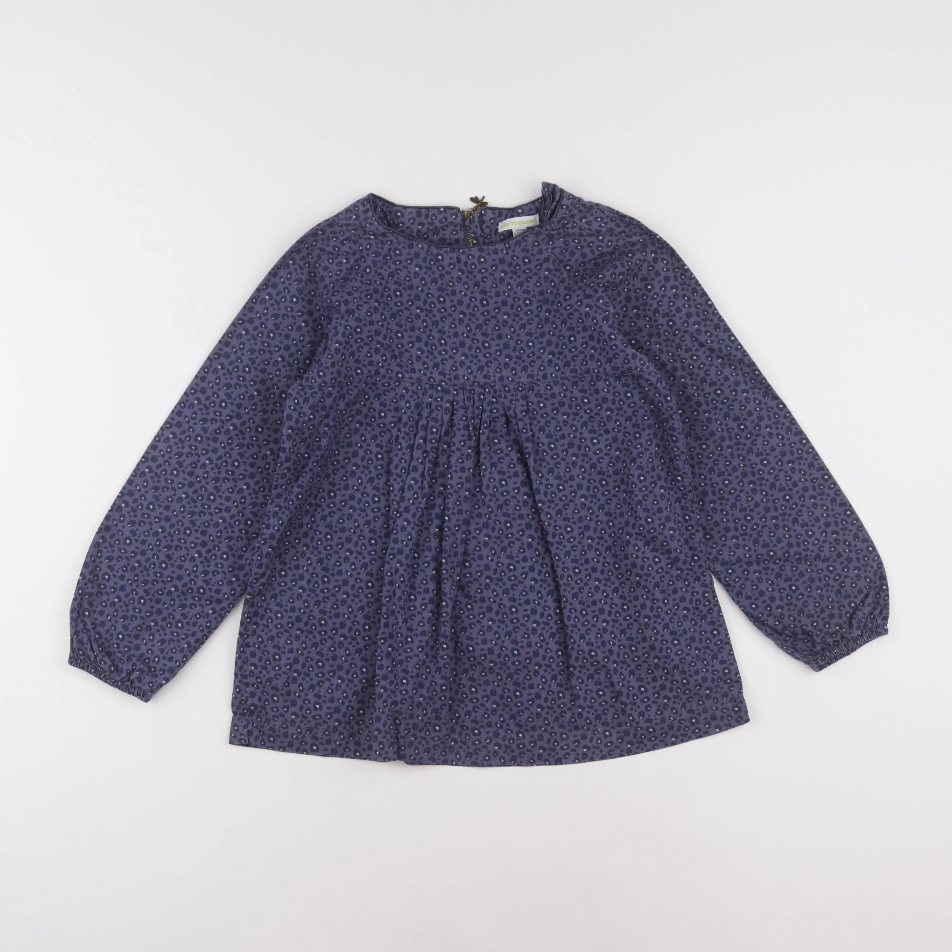 Vertbaudet - blouse violet - 8 ans
