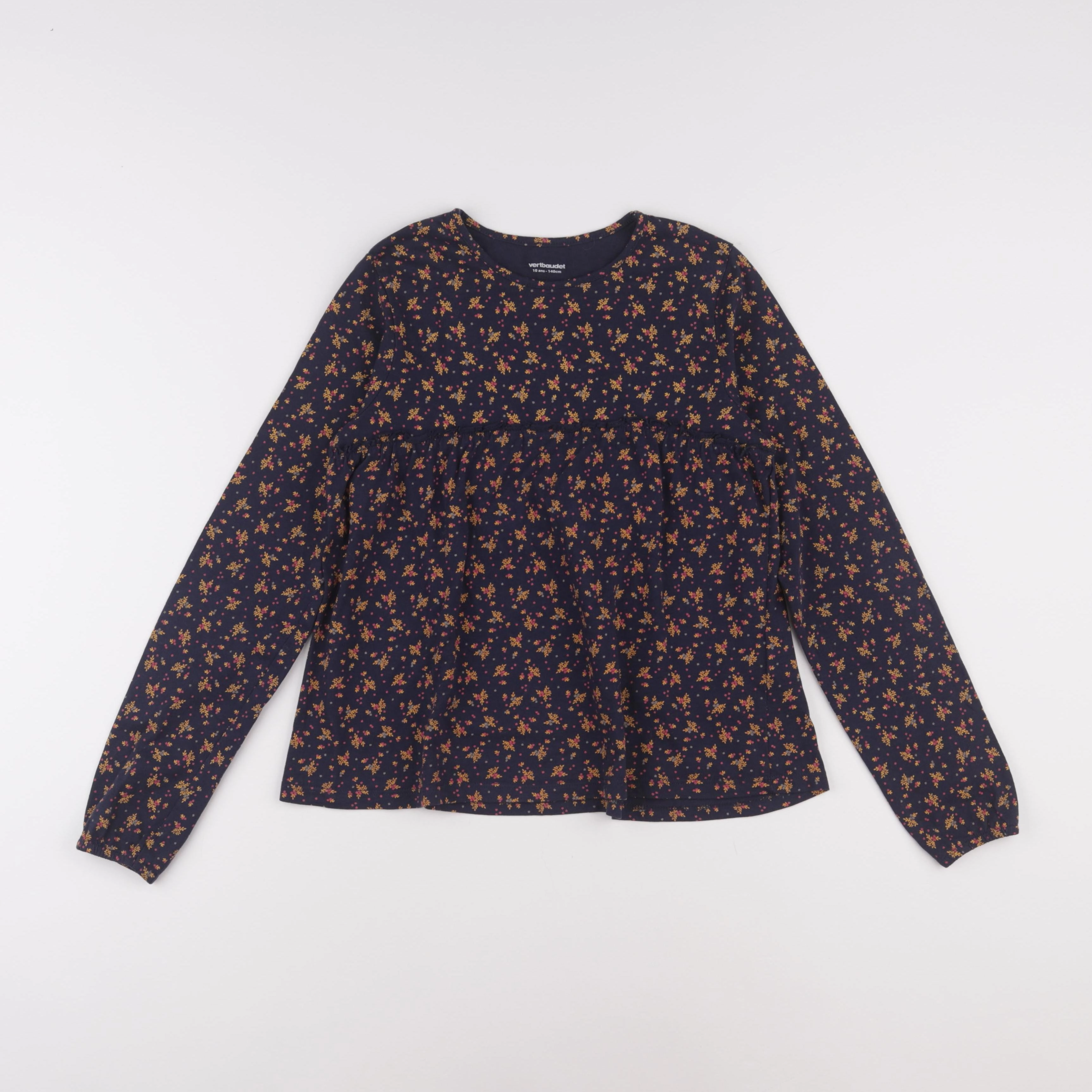 Vertbaudet - tee-shirt multicolore - 10 ans