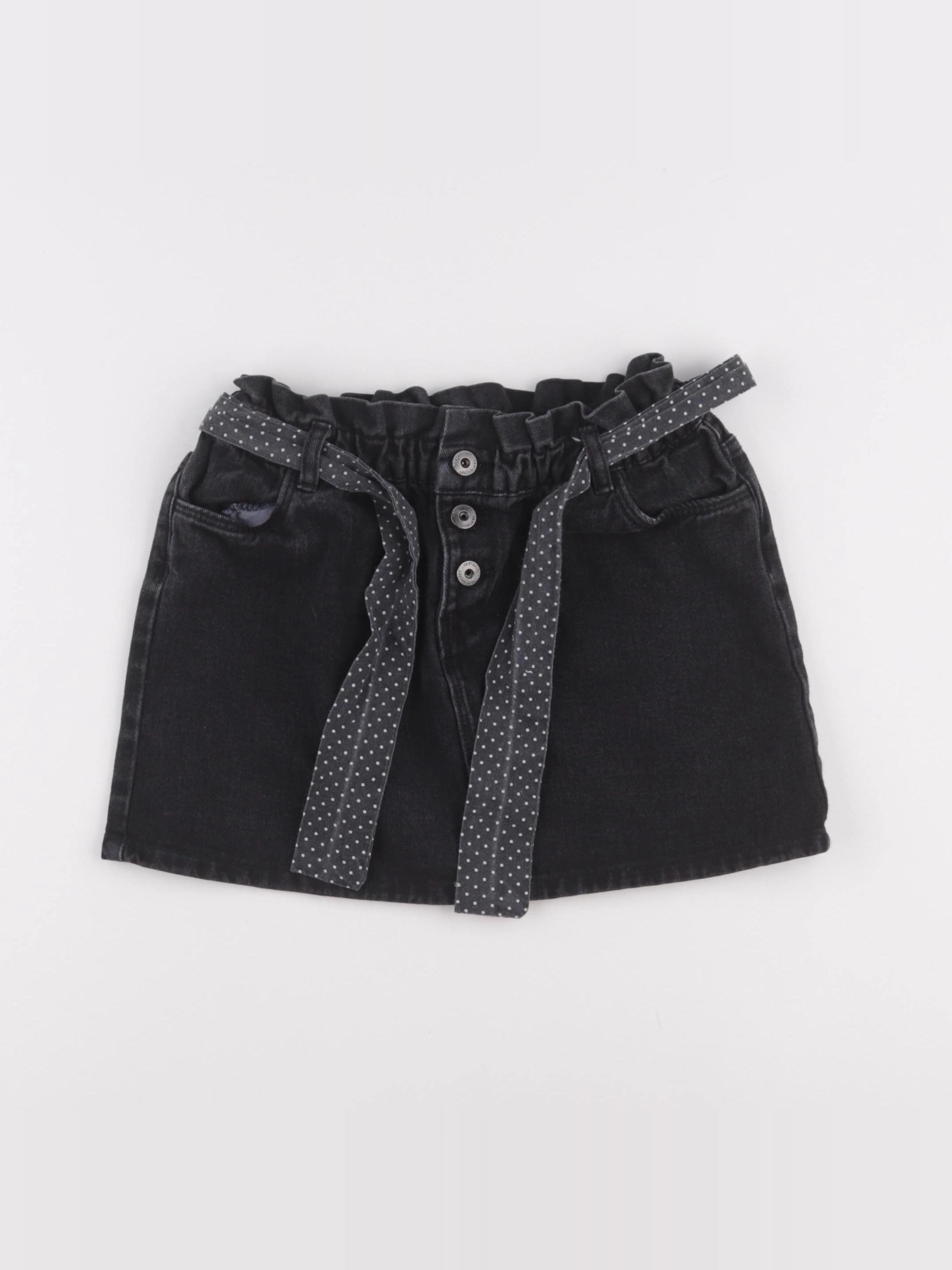 Vertbaudet - jupe gris - 9 ans