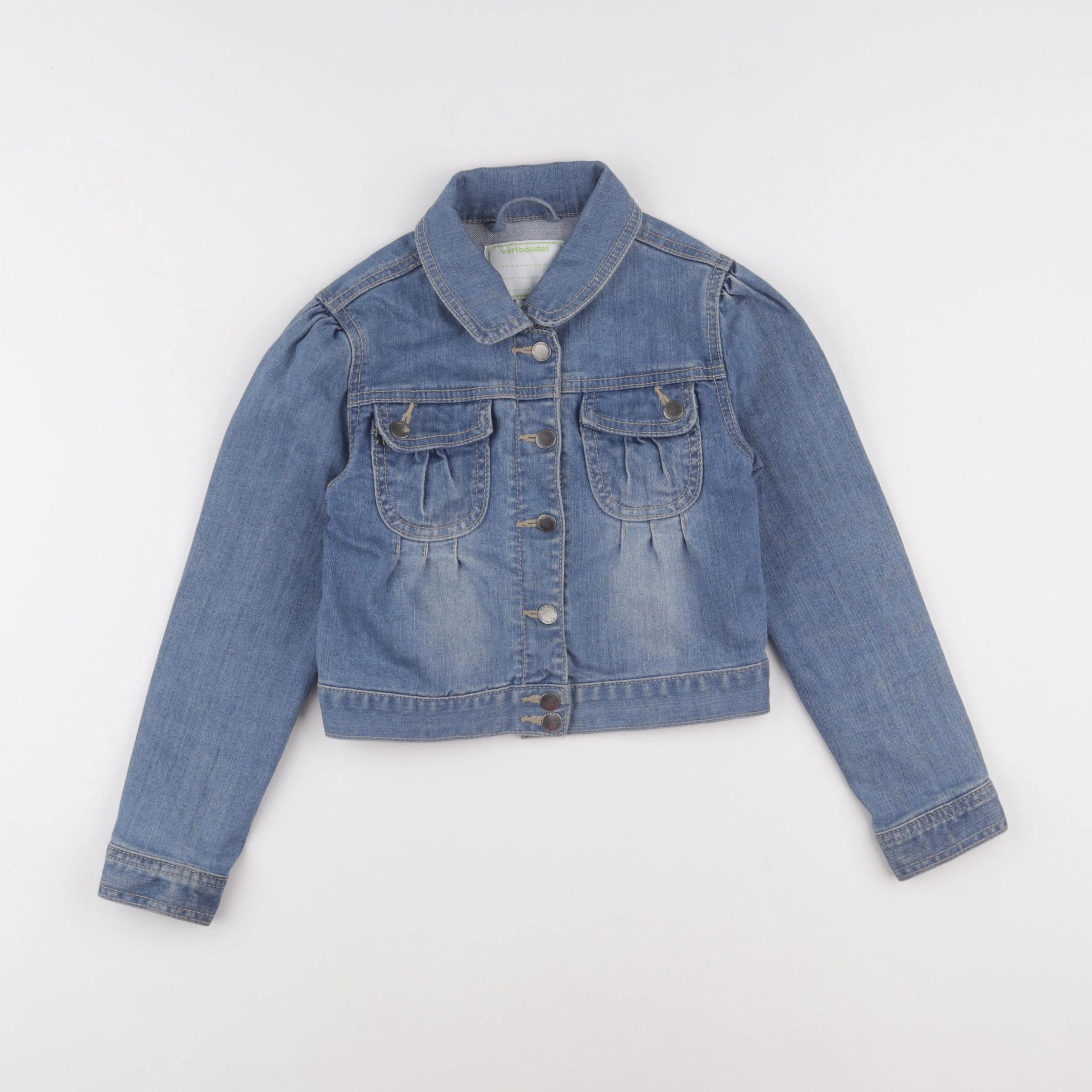 Vertbaudet - veste bleu - 8 ans