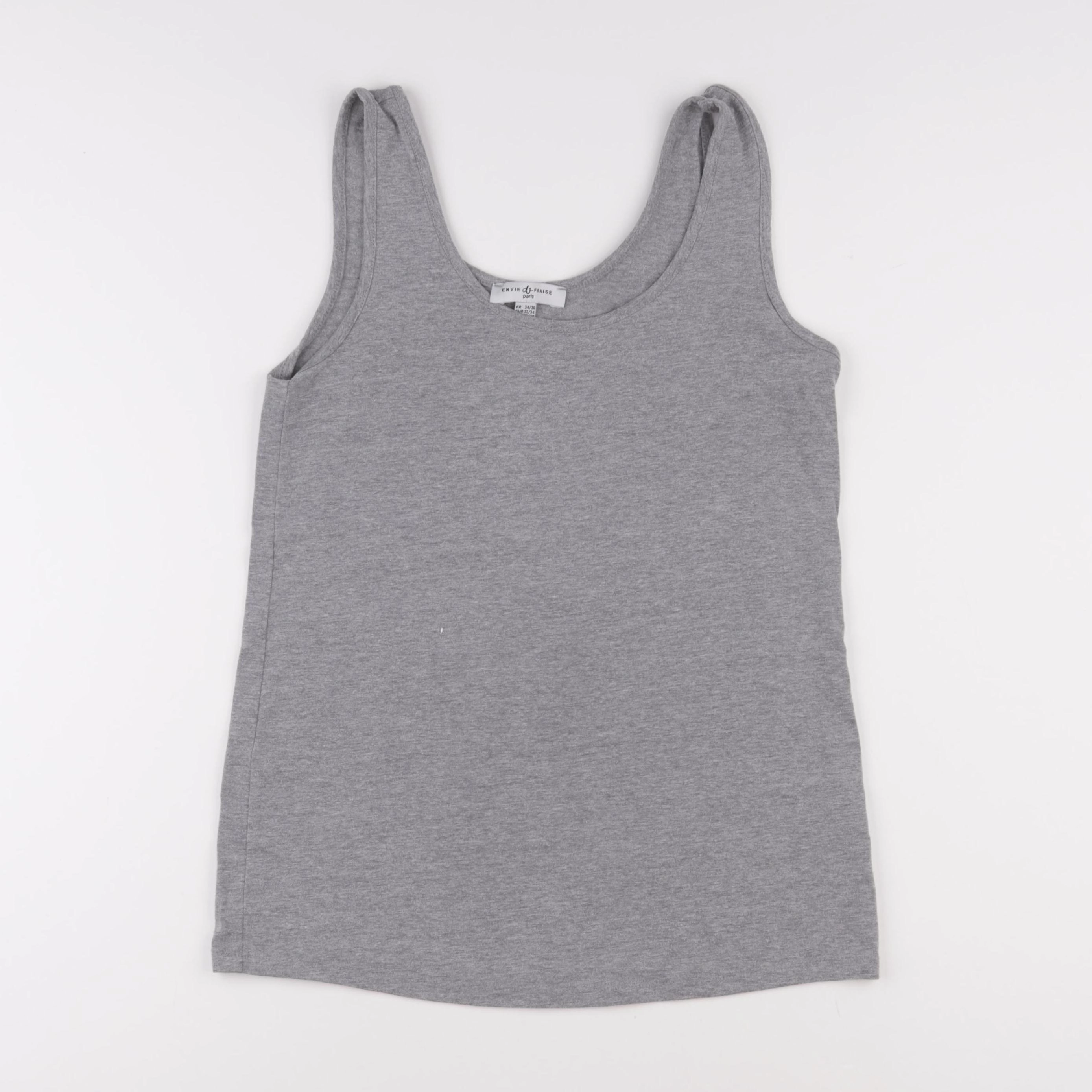 Envie de fraise - débardeur grossesse gris - 34 à 36