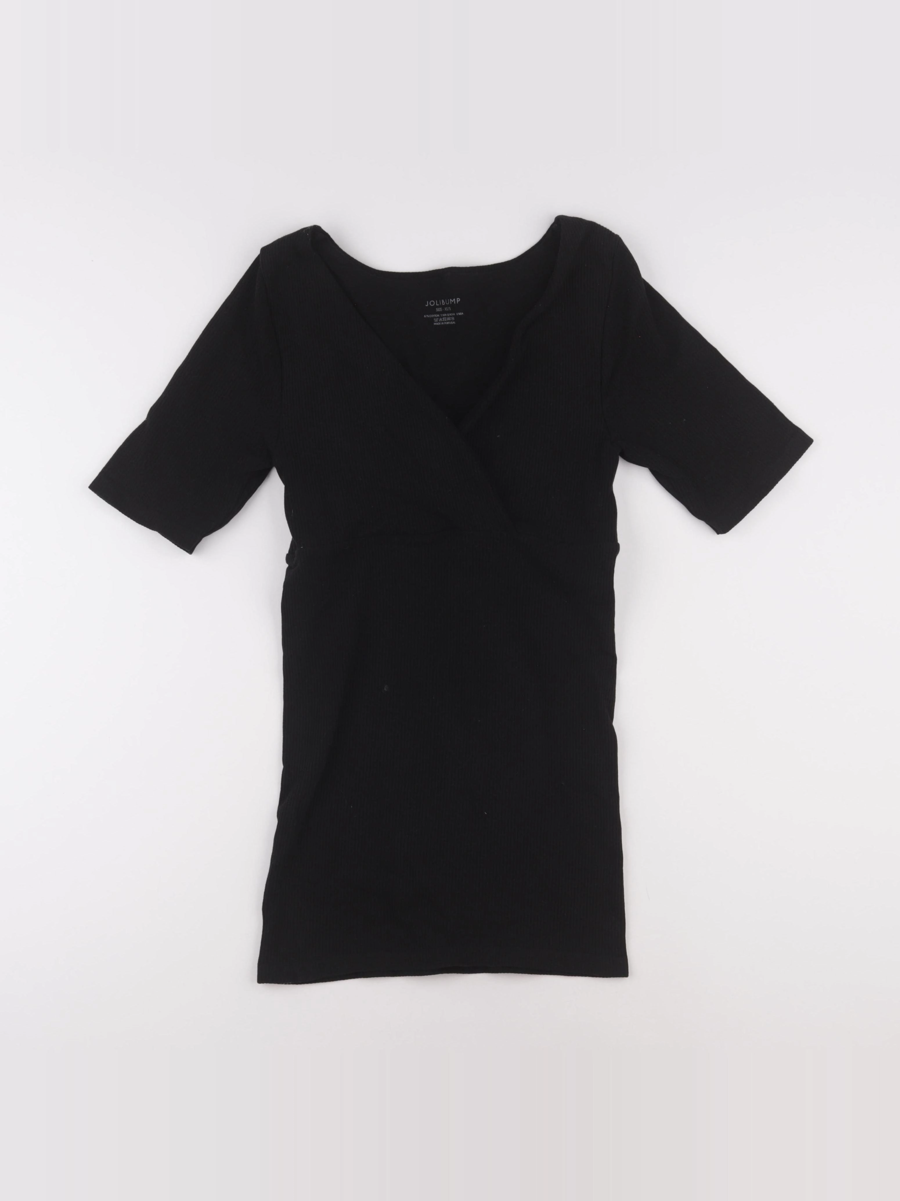 Jolibump - Top cache cœur grossesse, allaitement - xs à s