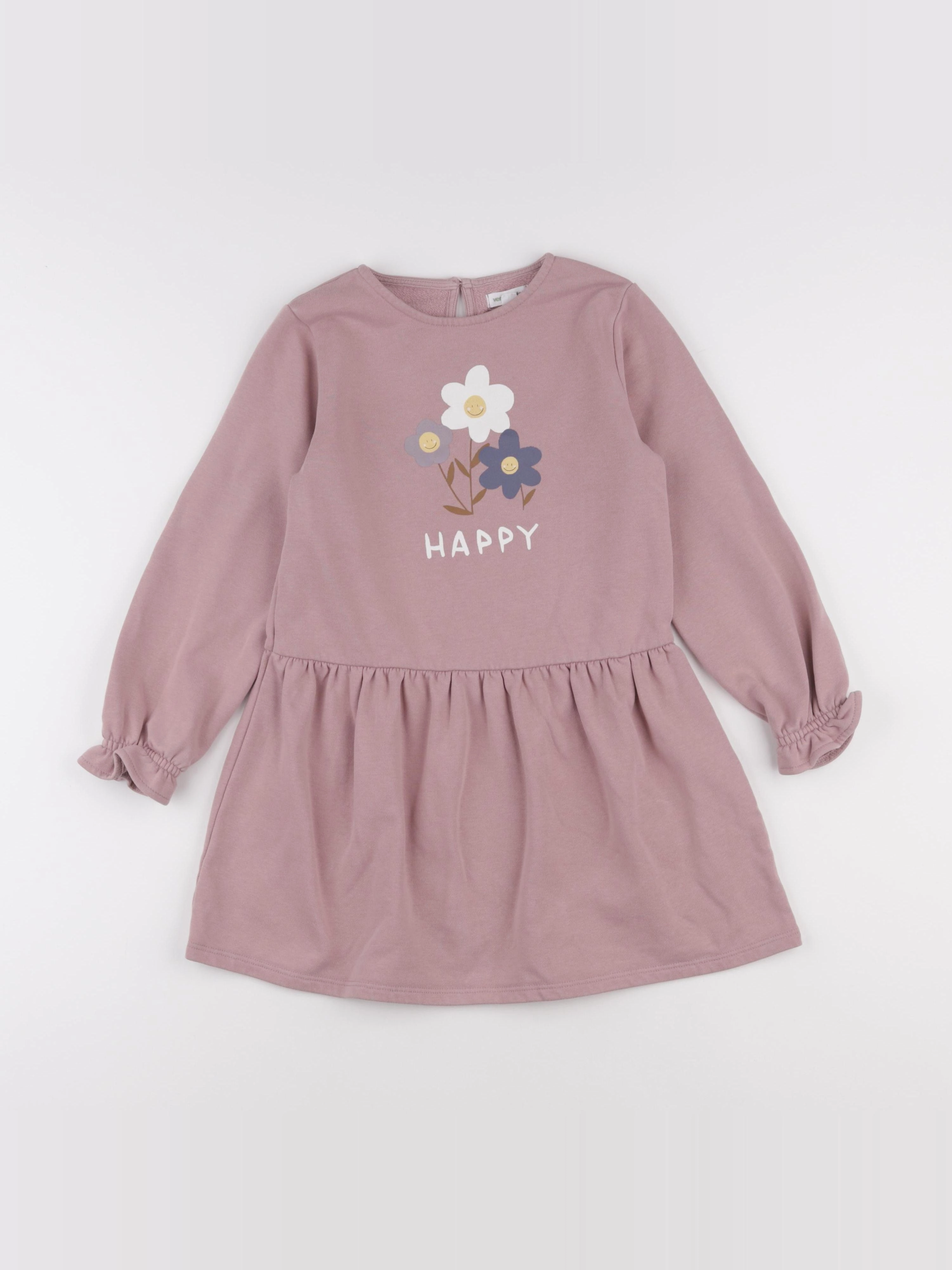 Vertbaudet - robe rose - 6 ans