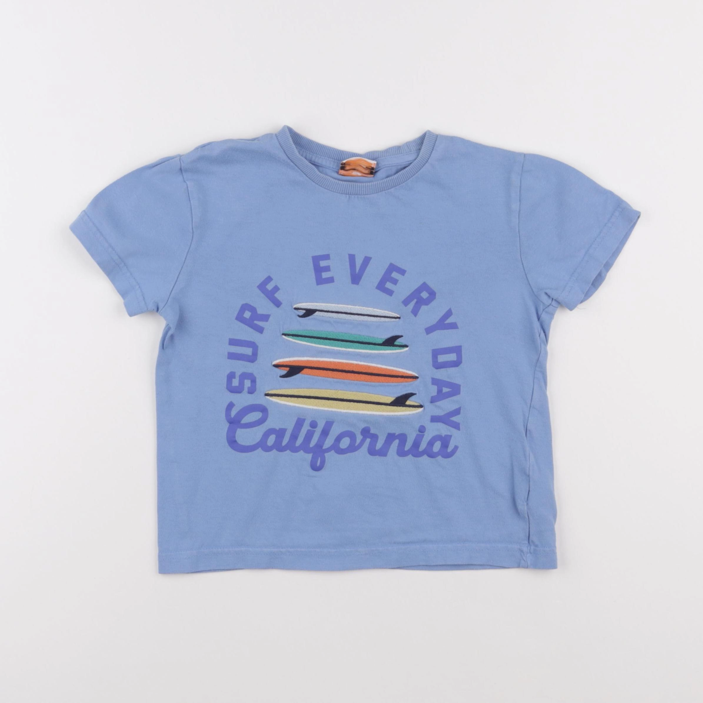 Tape à l'oeil - tee-shirt bleu - 4 ans