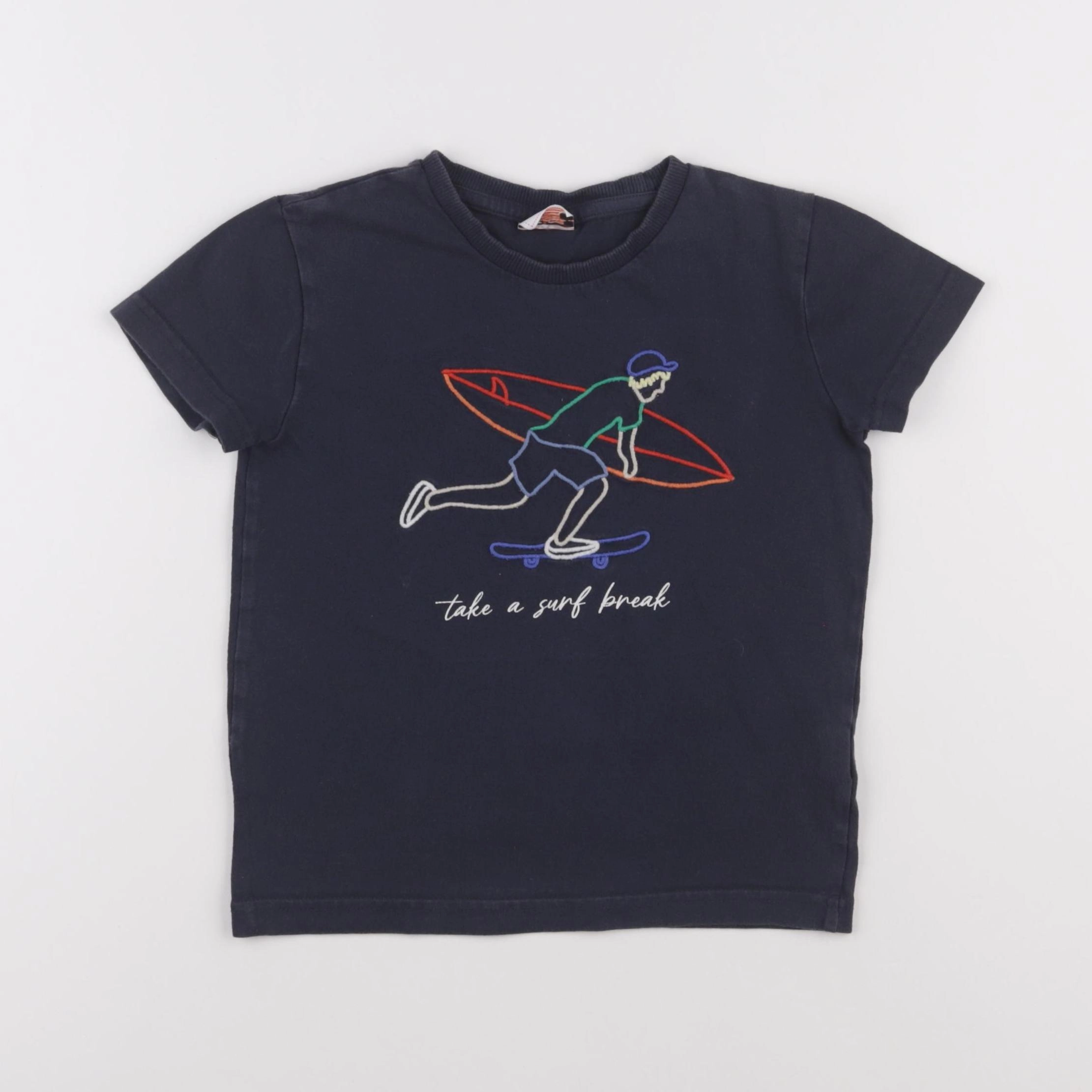 Tape à l'oeil - tee-shirt bleu - 4 ans
