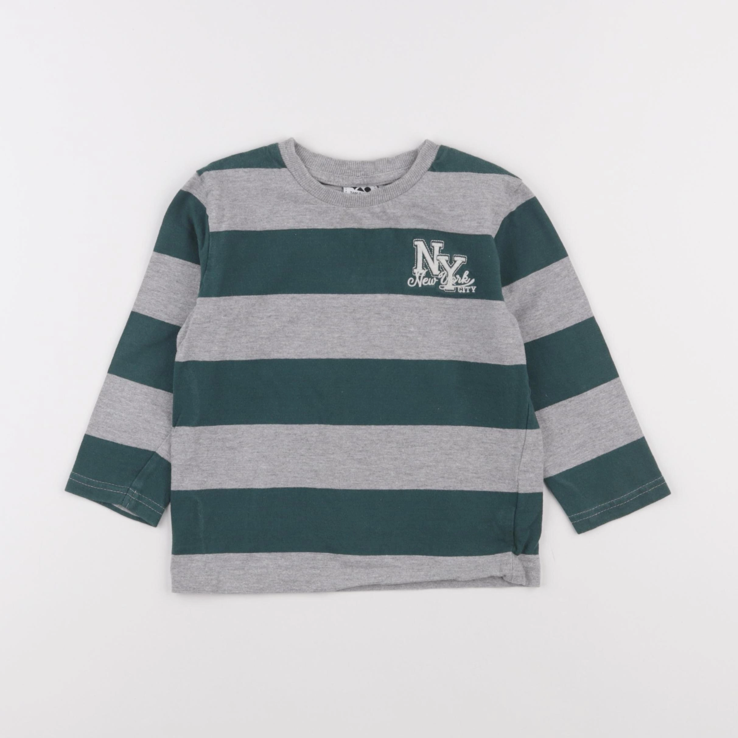 Tape à l'oeil - tee-shirt gris, vert - 4 ans