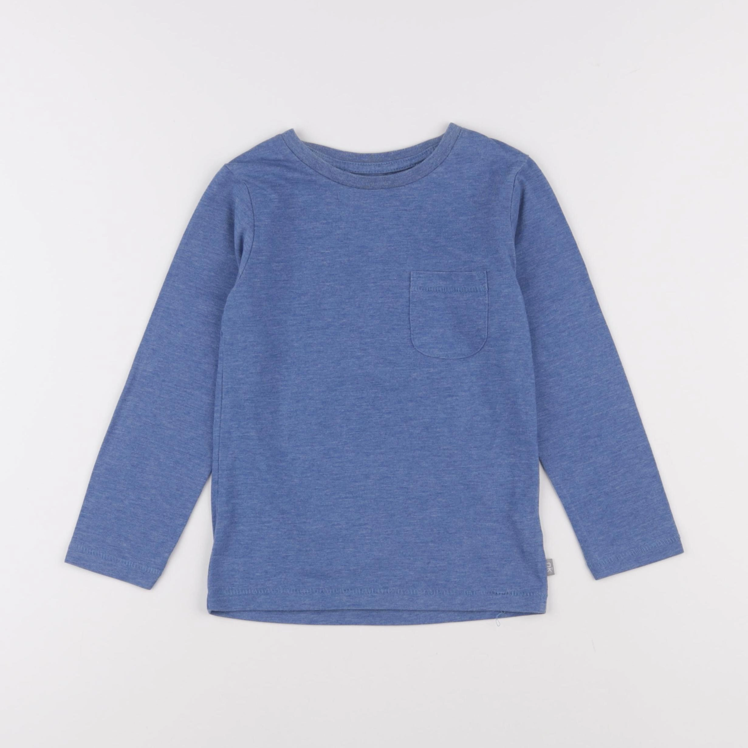 Okaidi - tee-shirt bleu - 4 ans