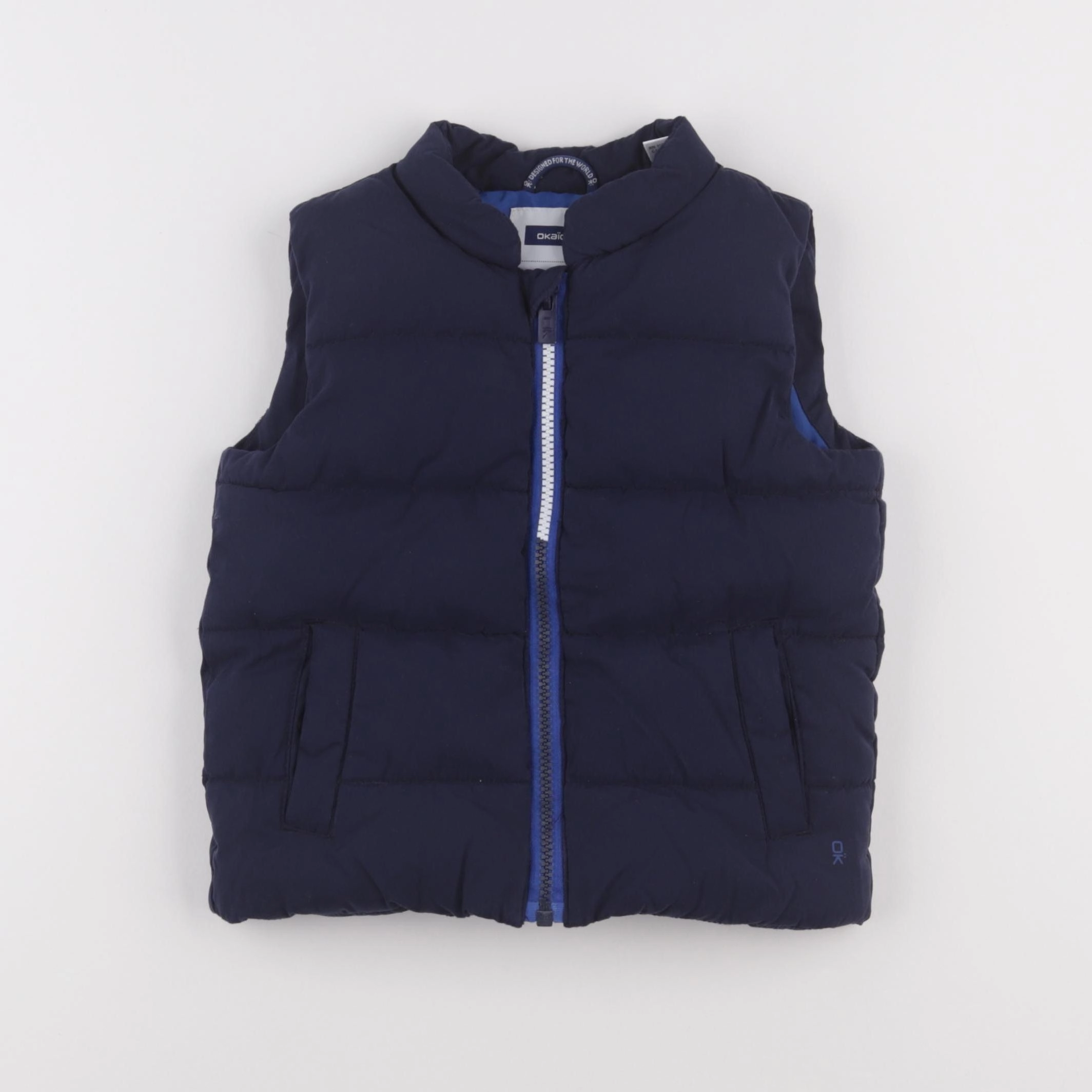 Okaidi - doudoune bleu - 4 ans