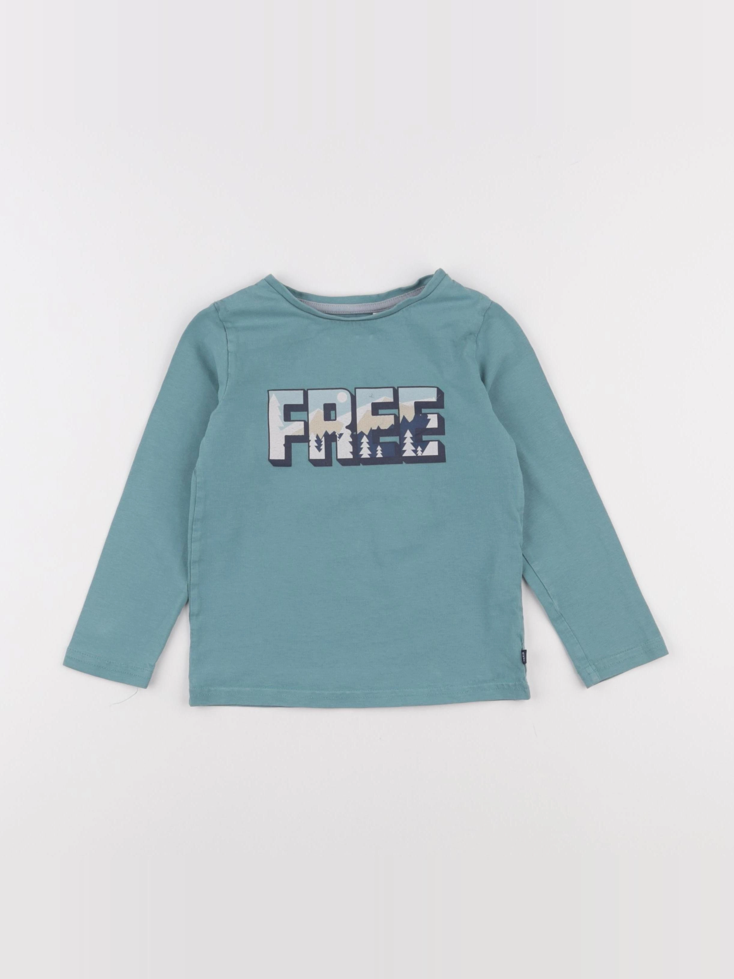 Okaidi - tee-shirt vert - 3 ans