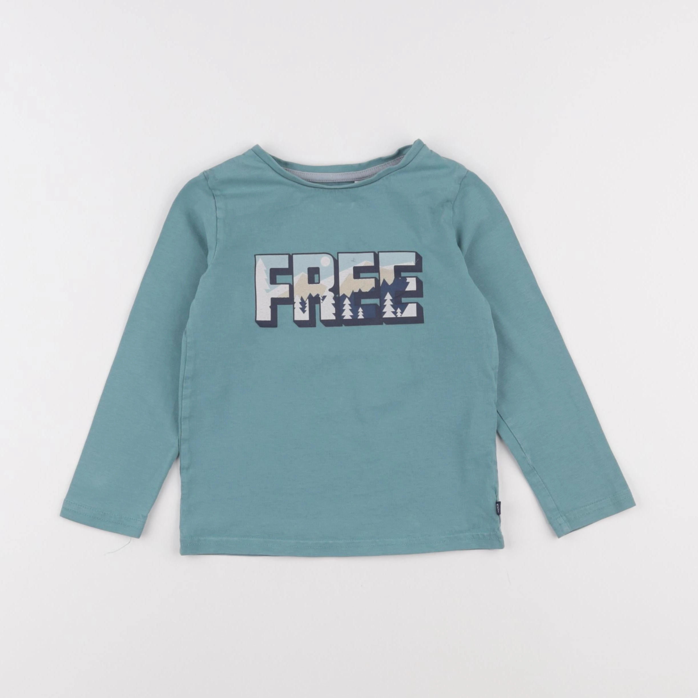 Okaidi - tee-shirt vert - 3 ans