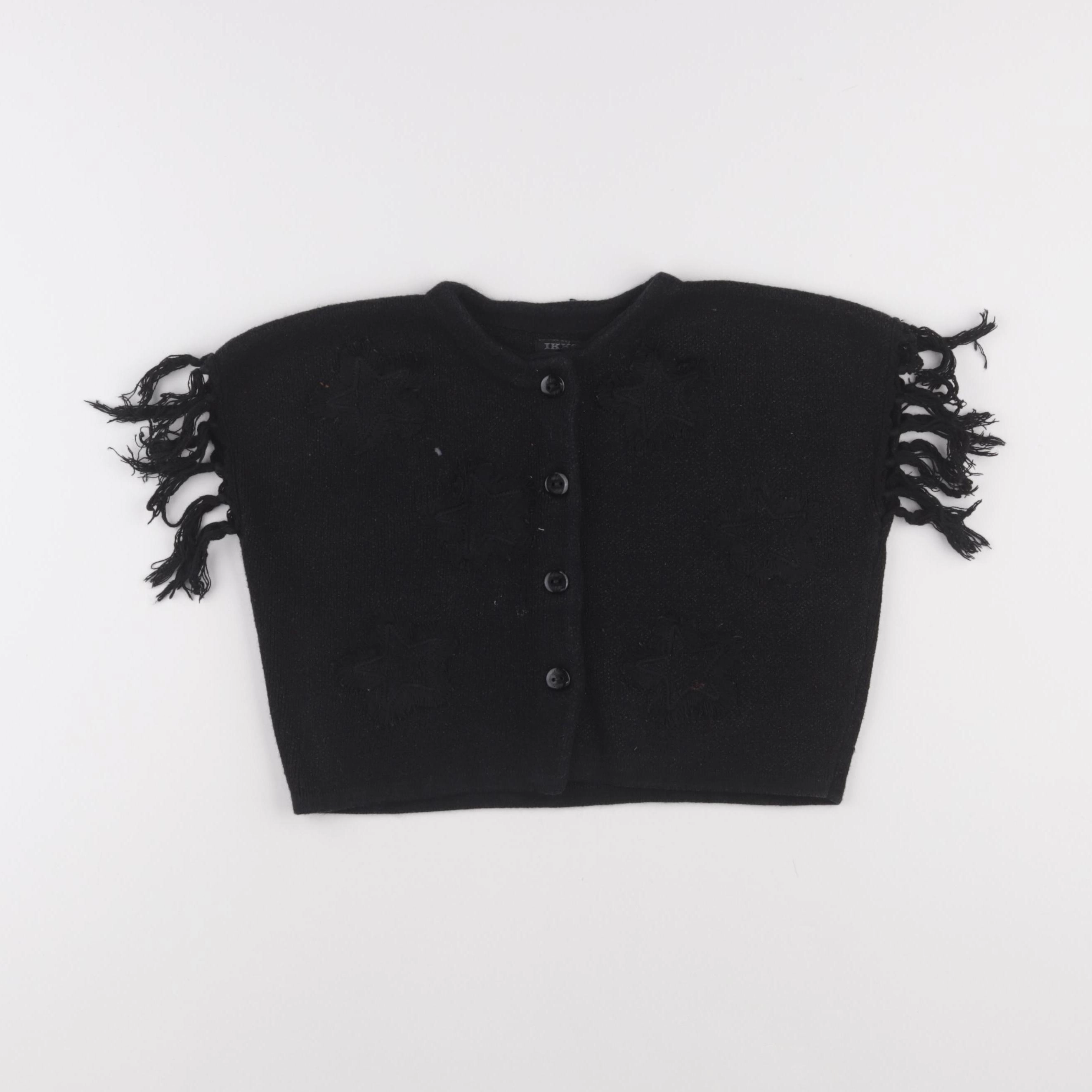 IKKS - gilet noir, argent - 3 ans