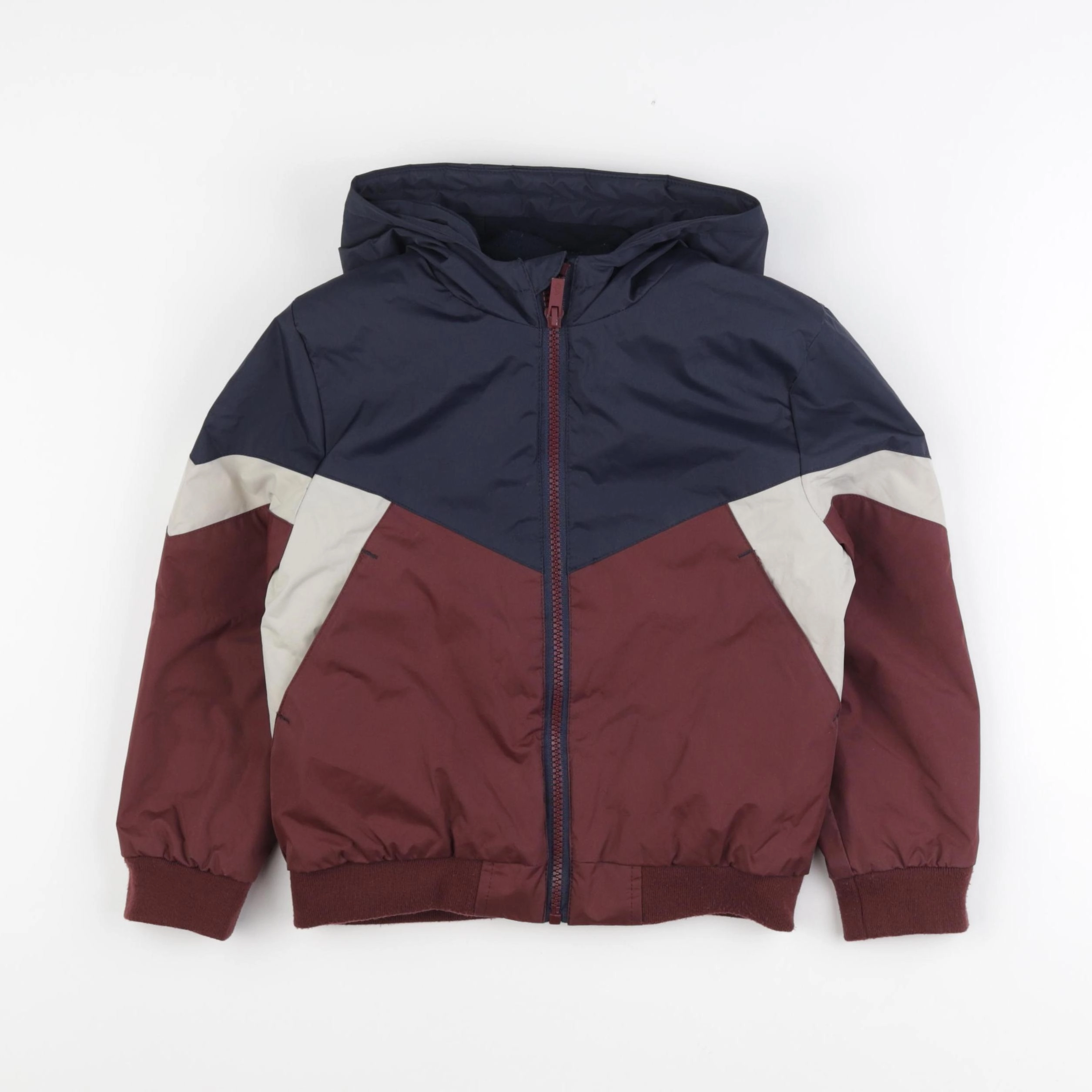 Vertbaudet - imperméable rouge - 6 ans