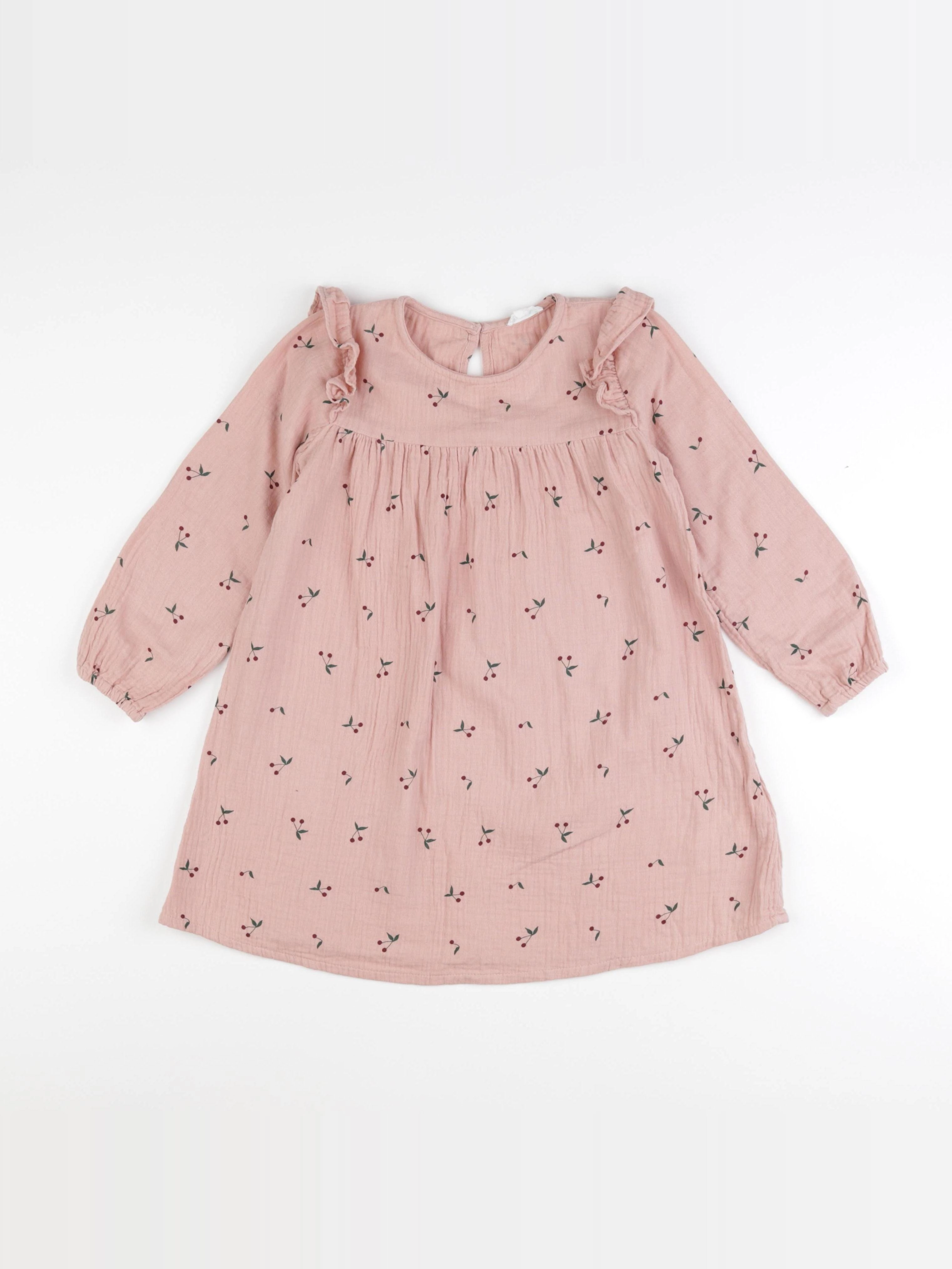 Vertbaudet - robe rose - 6 ans