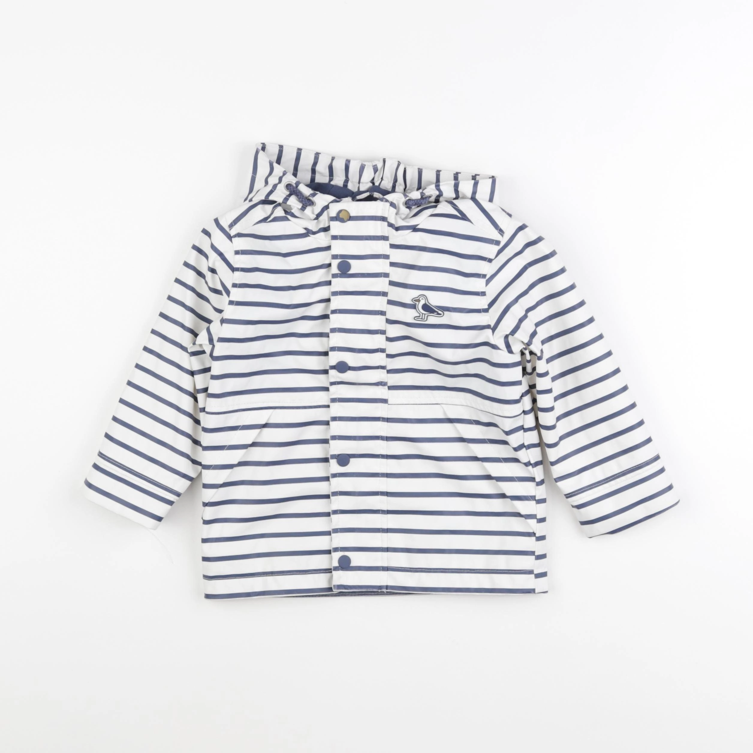 Vertbaudet - imperméable blanc - 24 mois