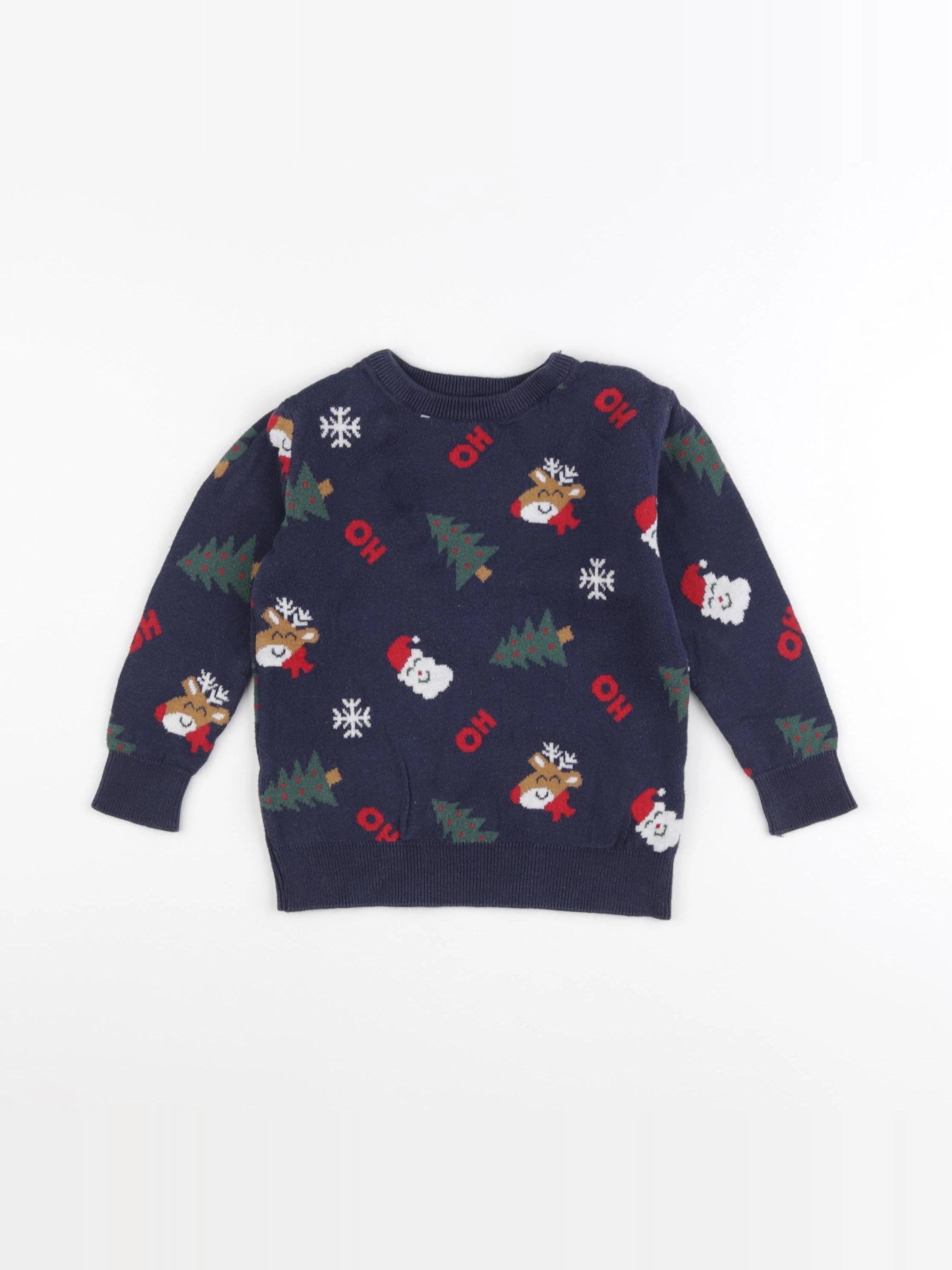 Vertbaudet - pull bleu - 3 ans