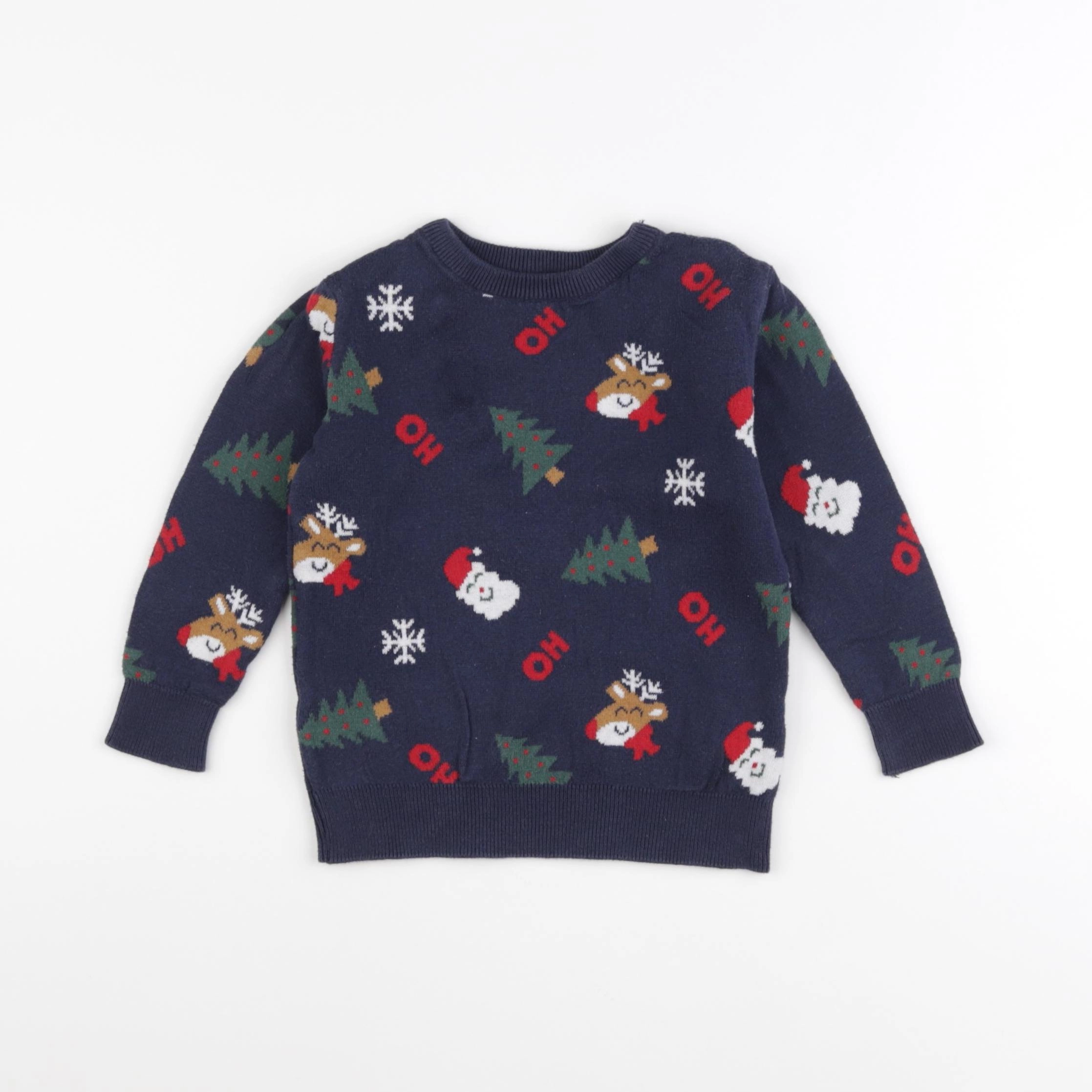 Vertbaudet - pull bleu - 3 ans