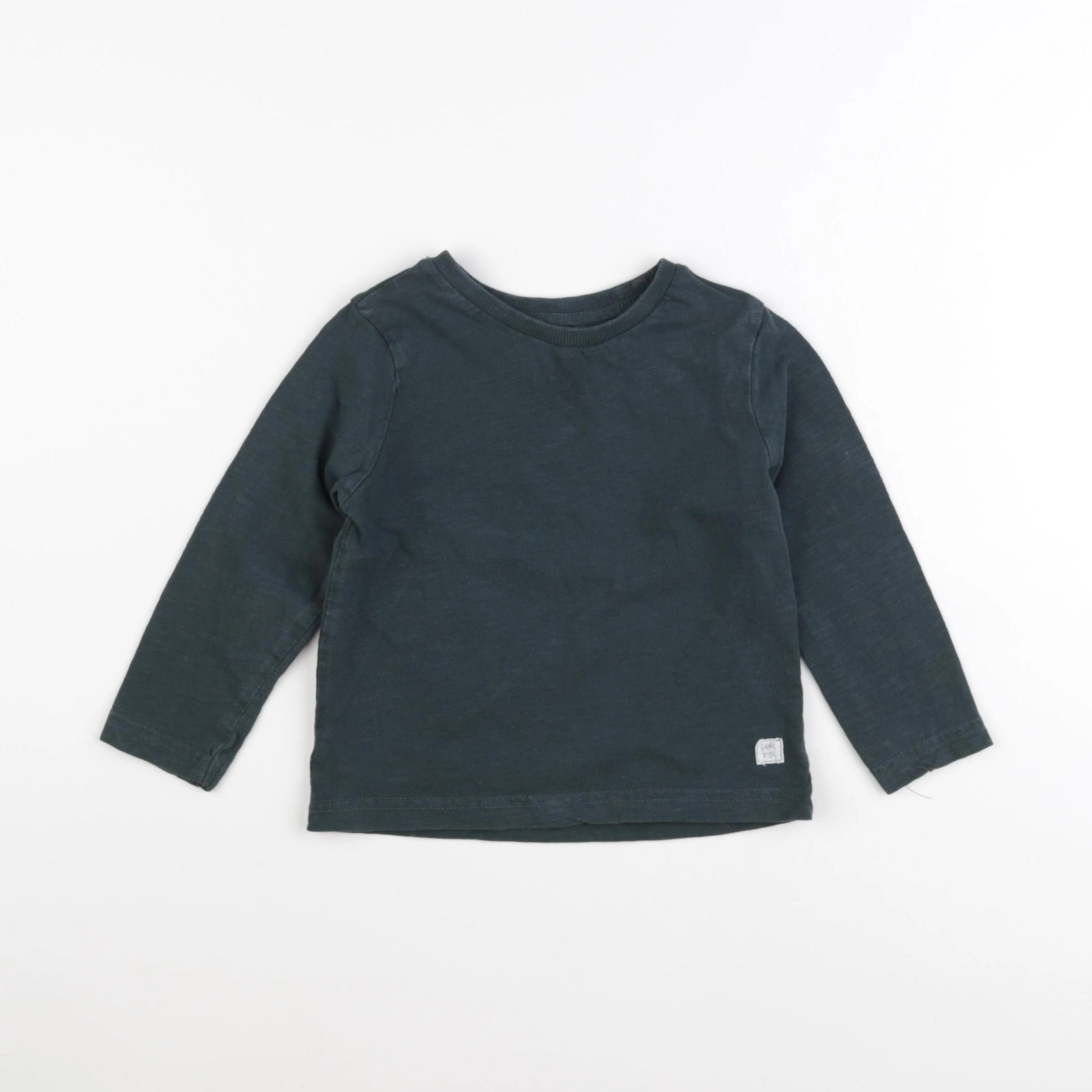 Vertbaudet - tee-shirt vert - 3 ans