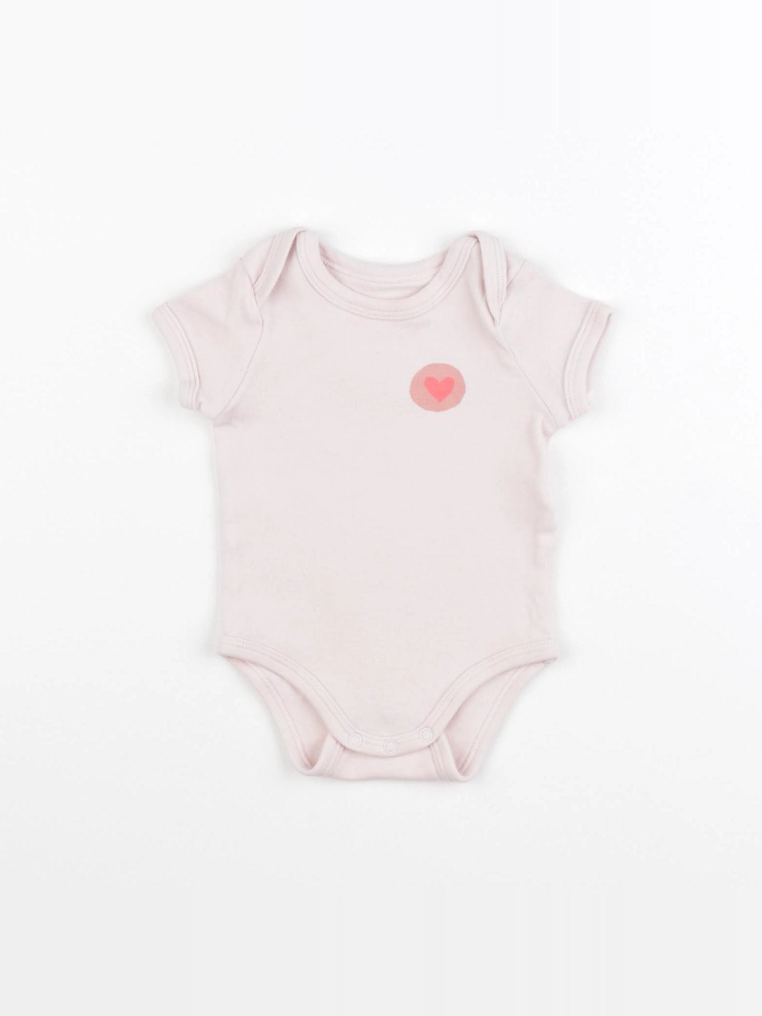 Vertbaudet - body rose - 3 mois