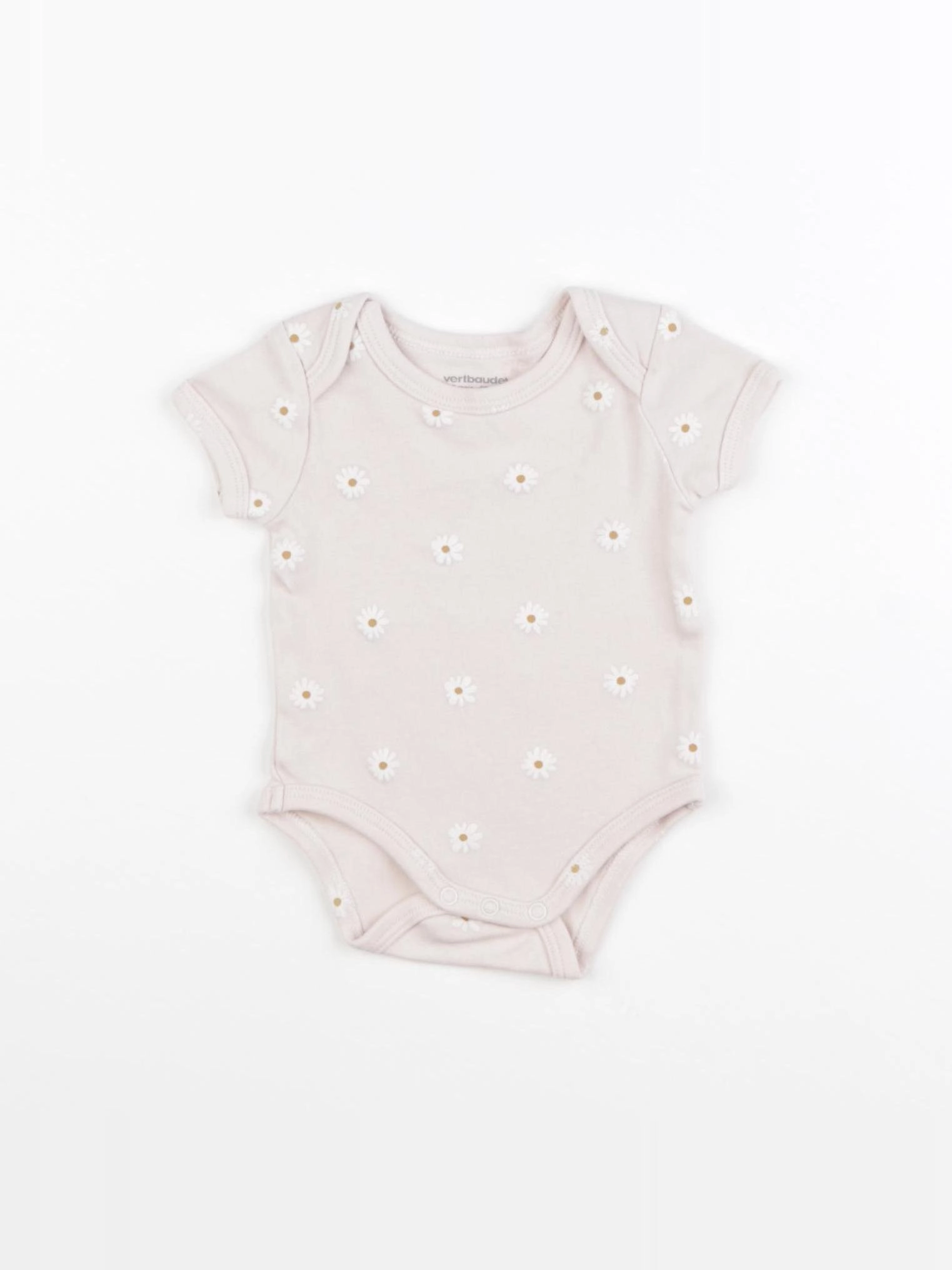Vertbaudet - body rose - 3 mois