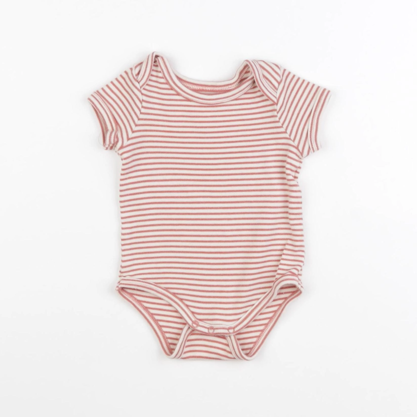 Vertbaudet - body rouge - 6 mois