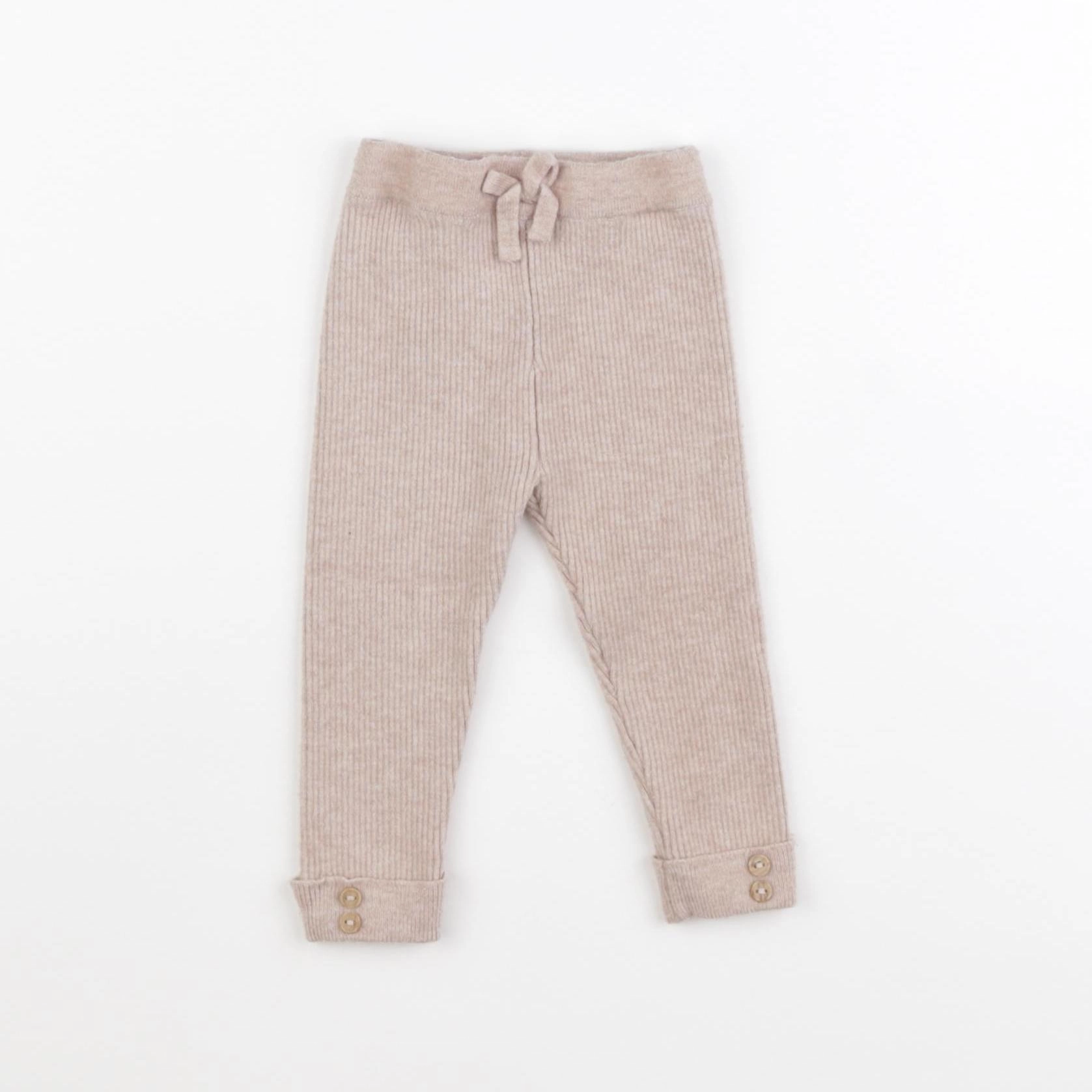 Vertbaudet - legging rose - 9 mois