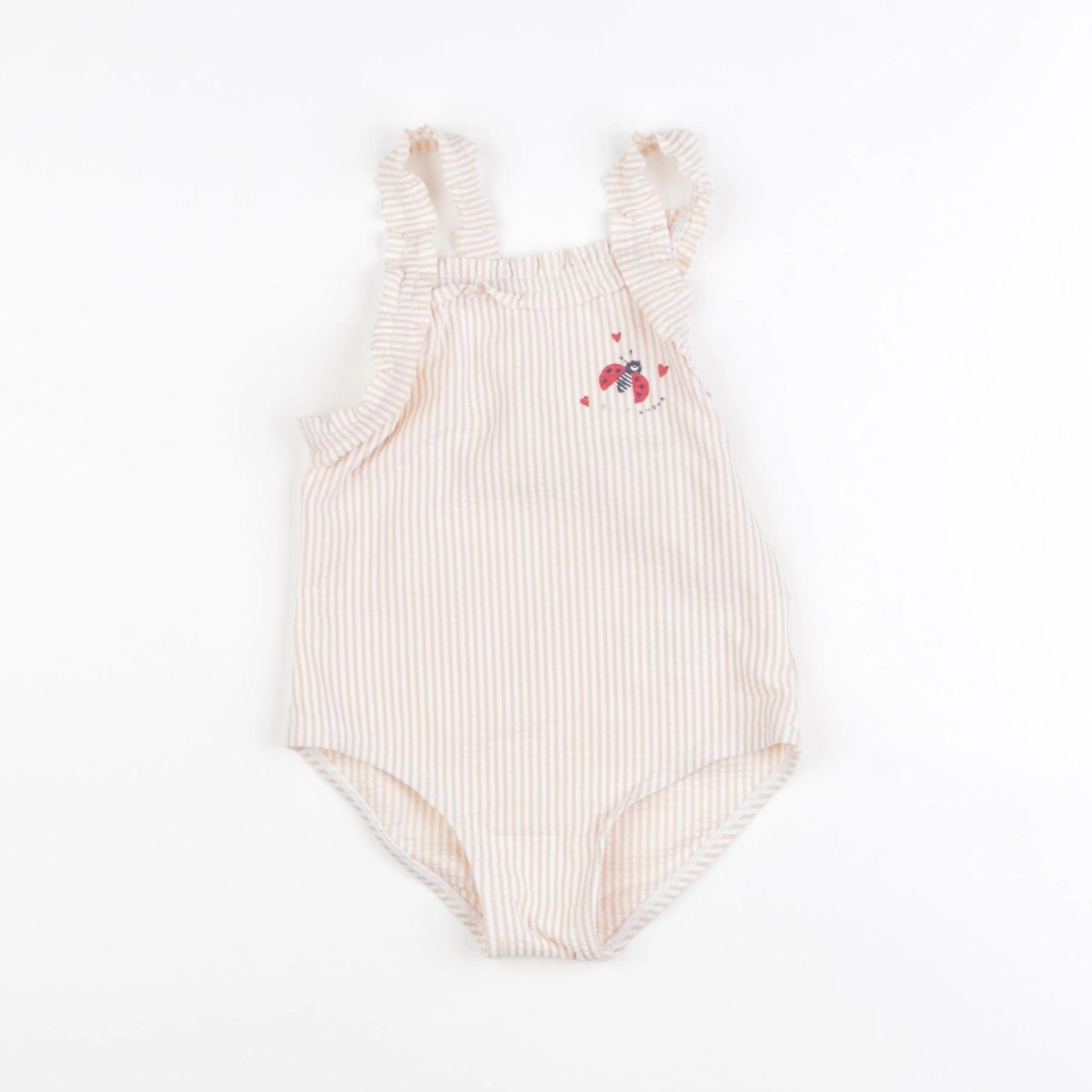 Vertbaudet - maillot de bain rose - 2 ans