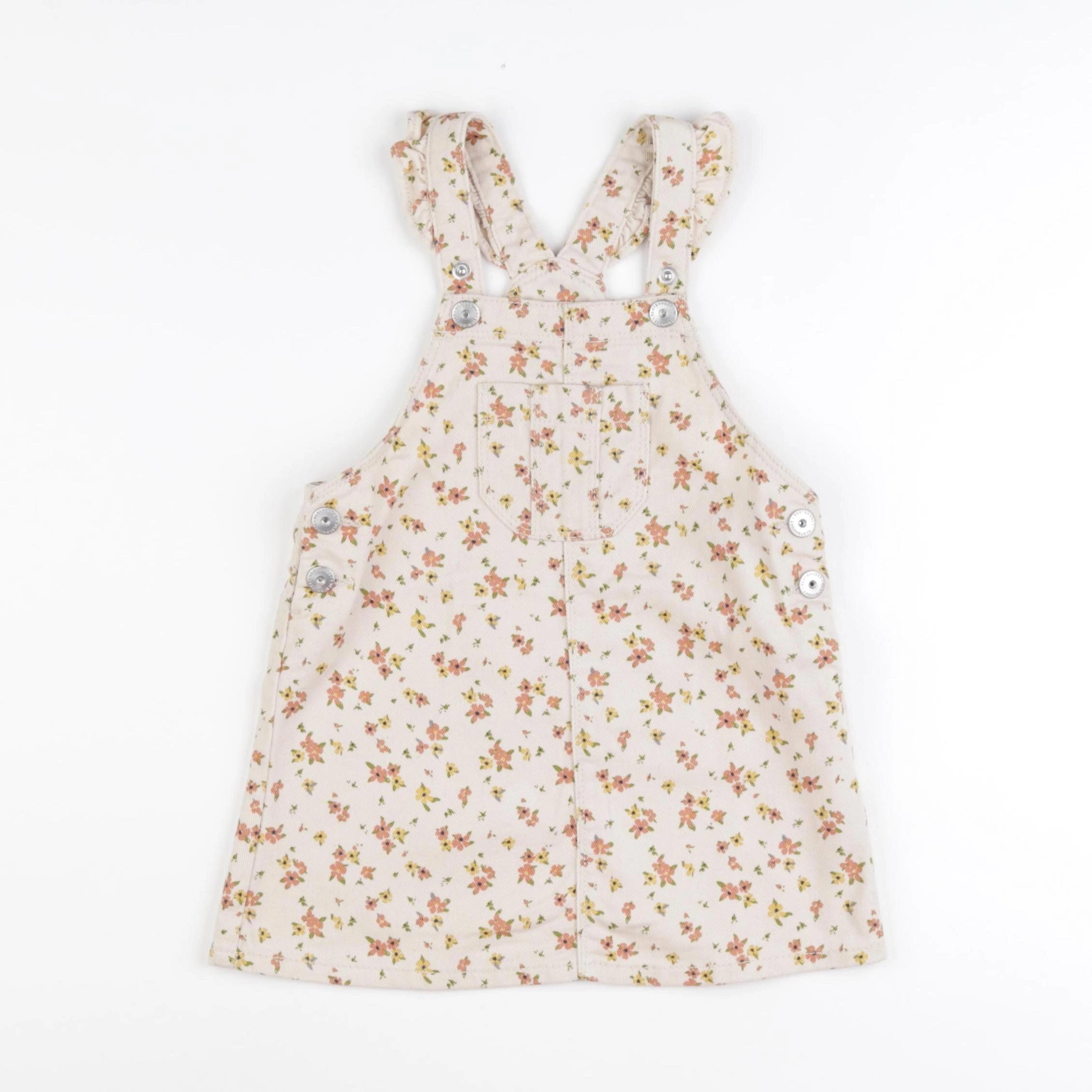 Vertbaudet - robe beige - 3 ans