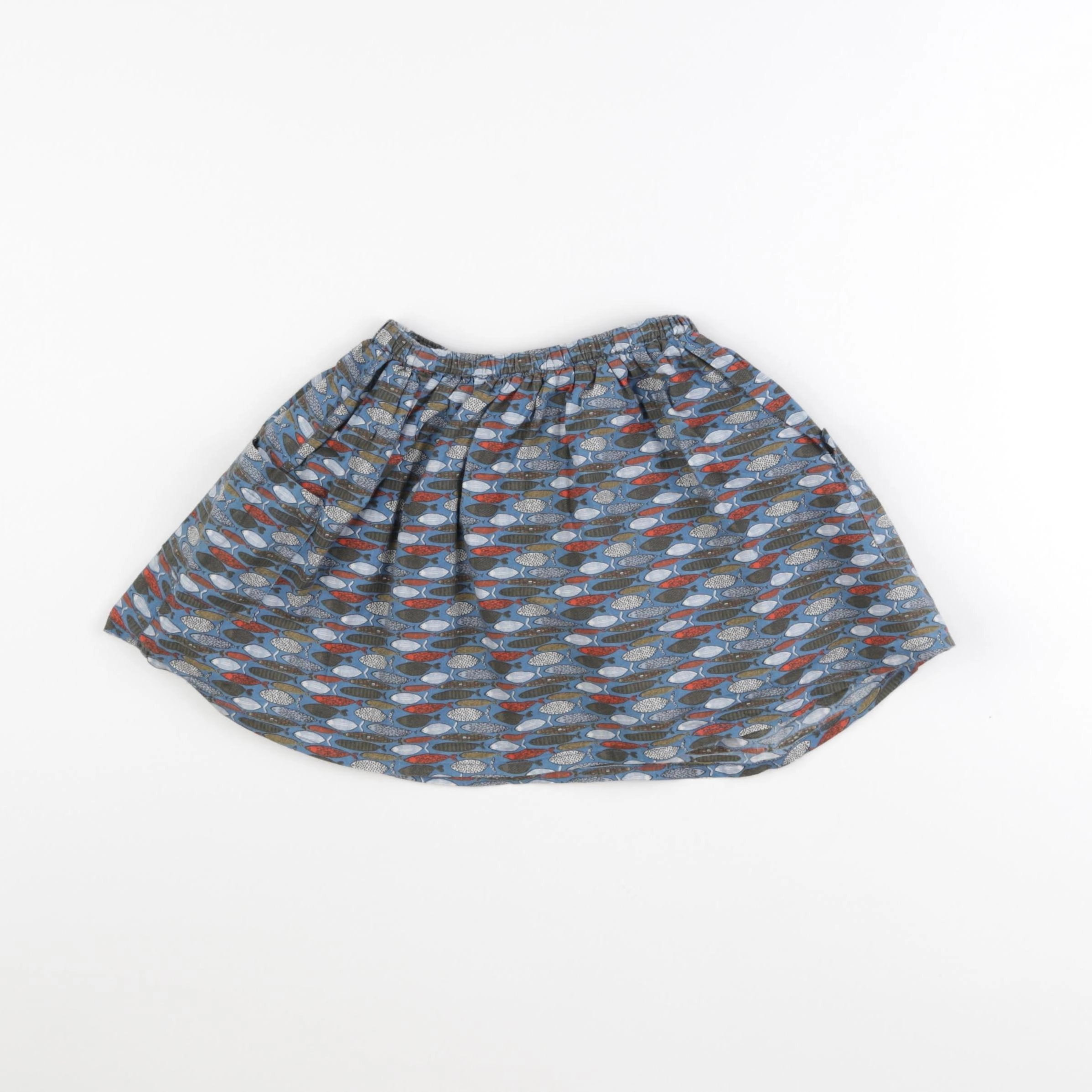 Monoprix - jupe bleu - 4 ans