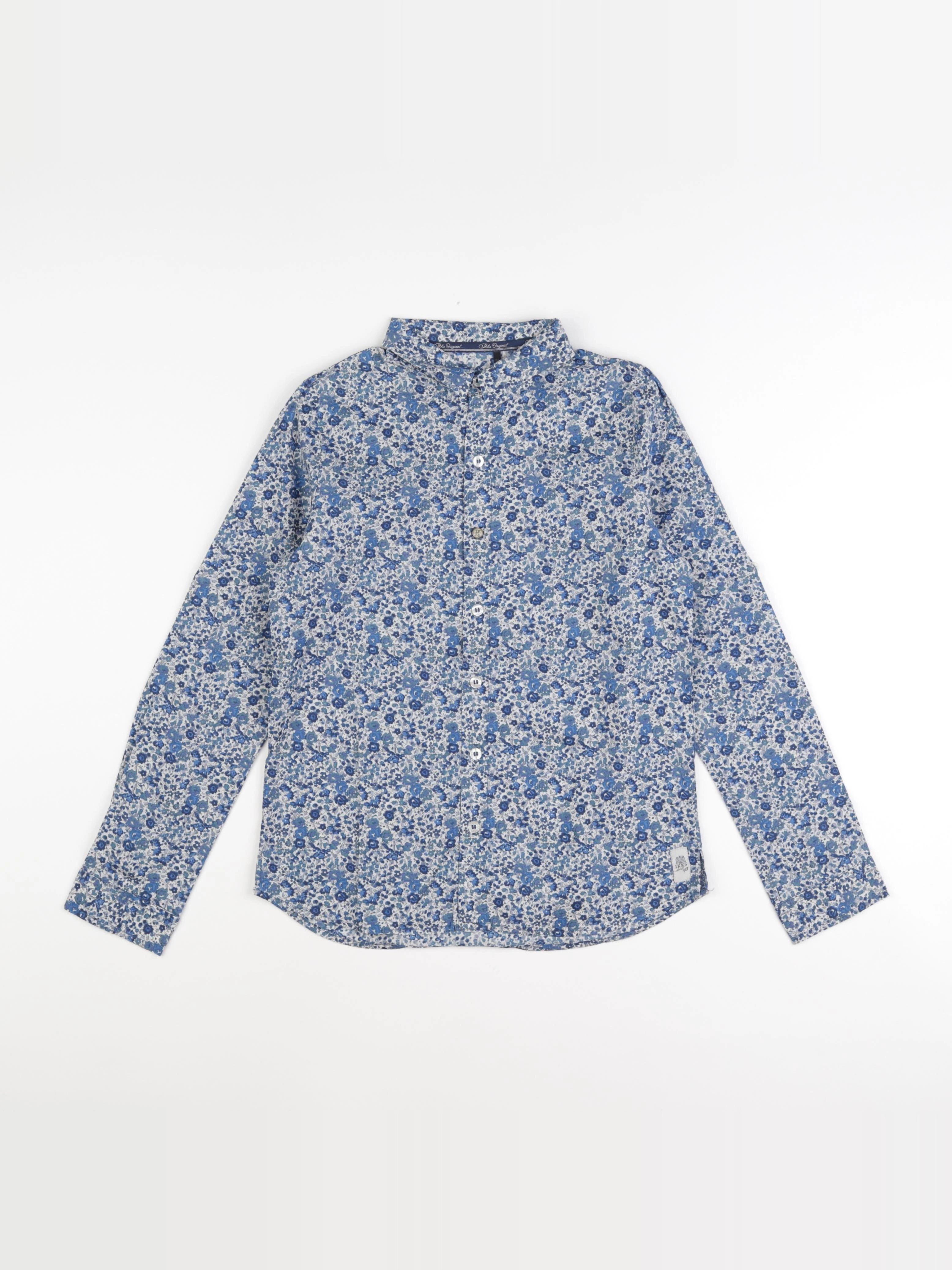 IKKS - chemise bleu - 10 ans