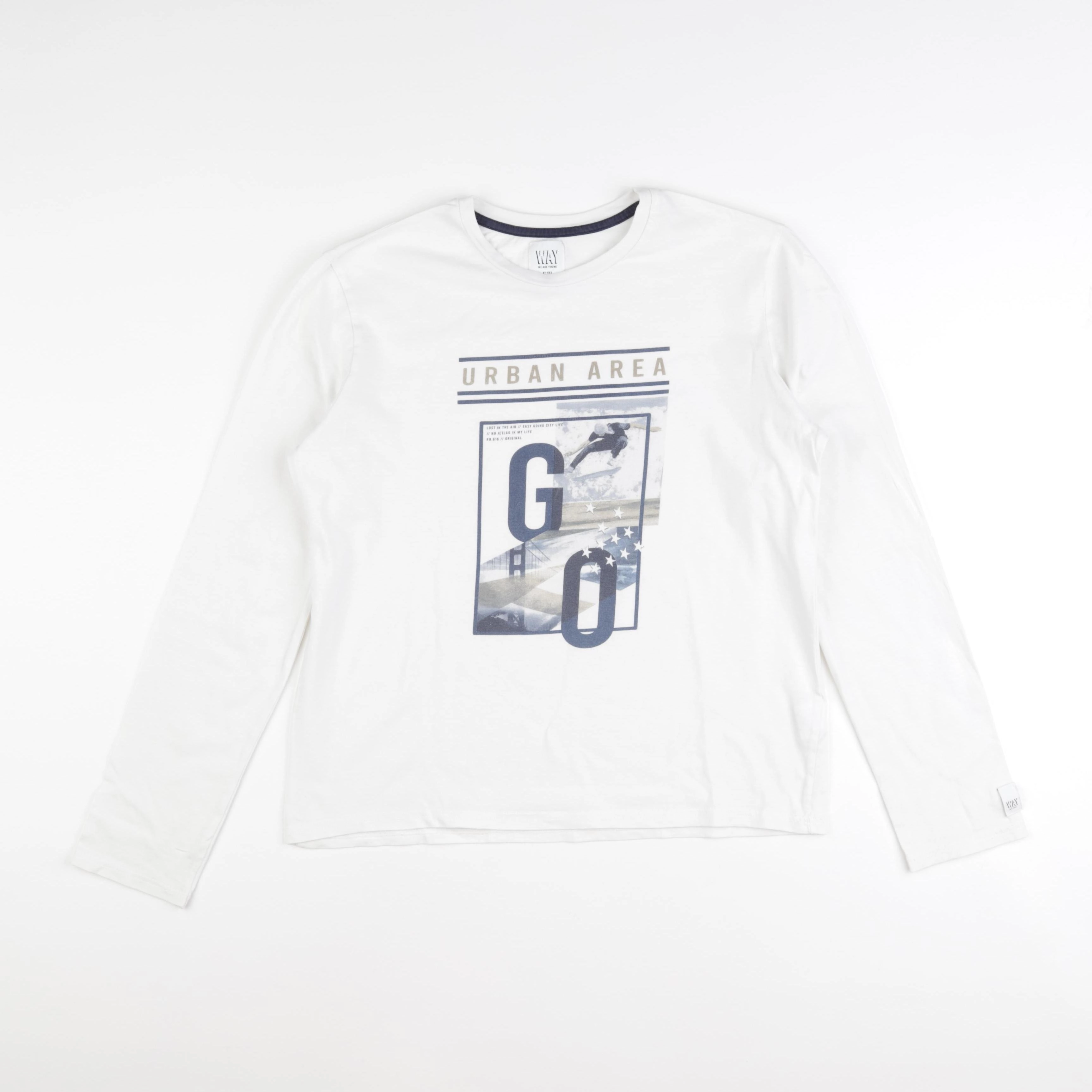 IKKS - tee-shirt blanc - 14 ans